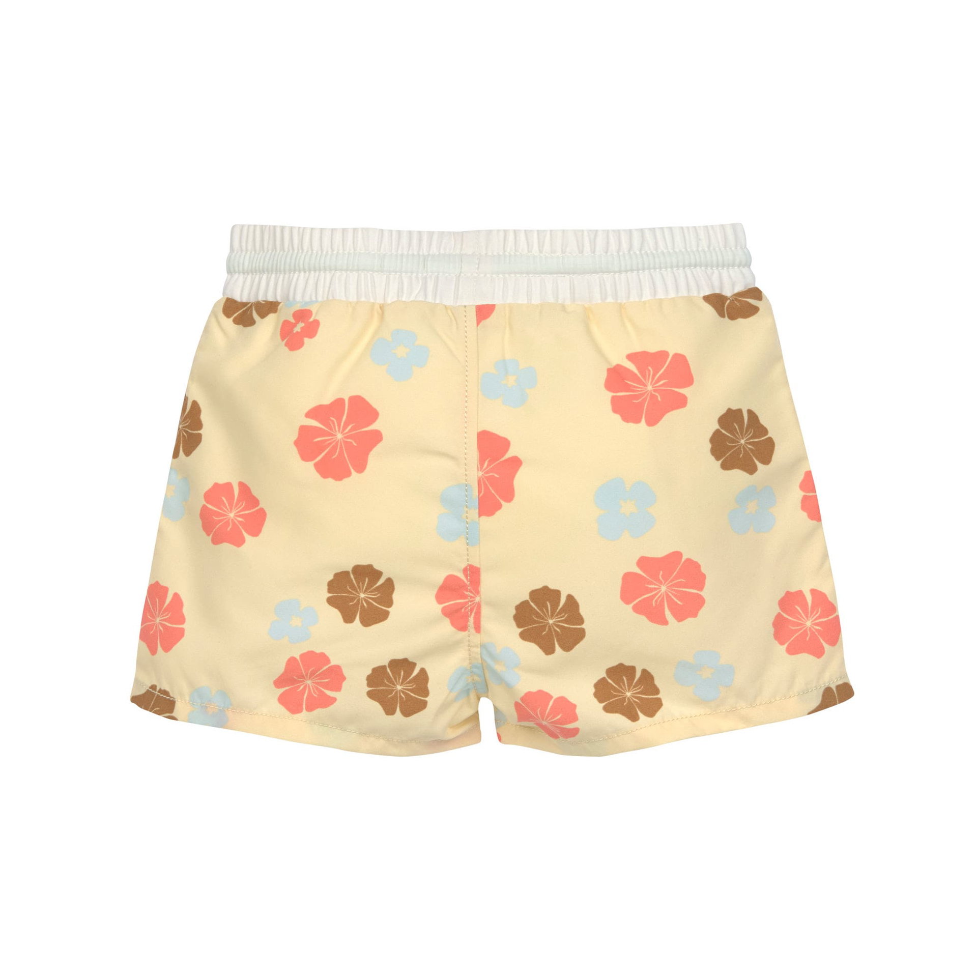 Bild 4 Badehose Baby (mit Windel) - Blumen, Gelb