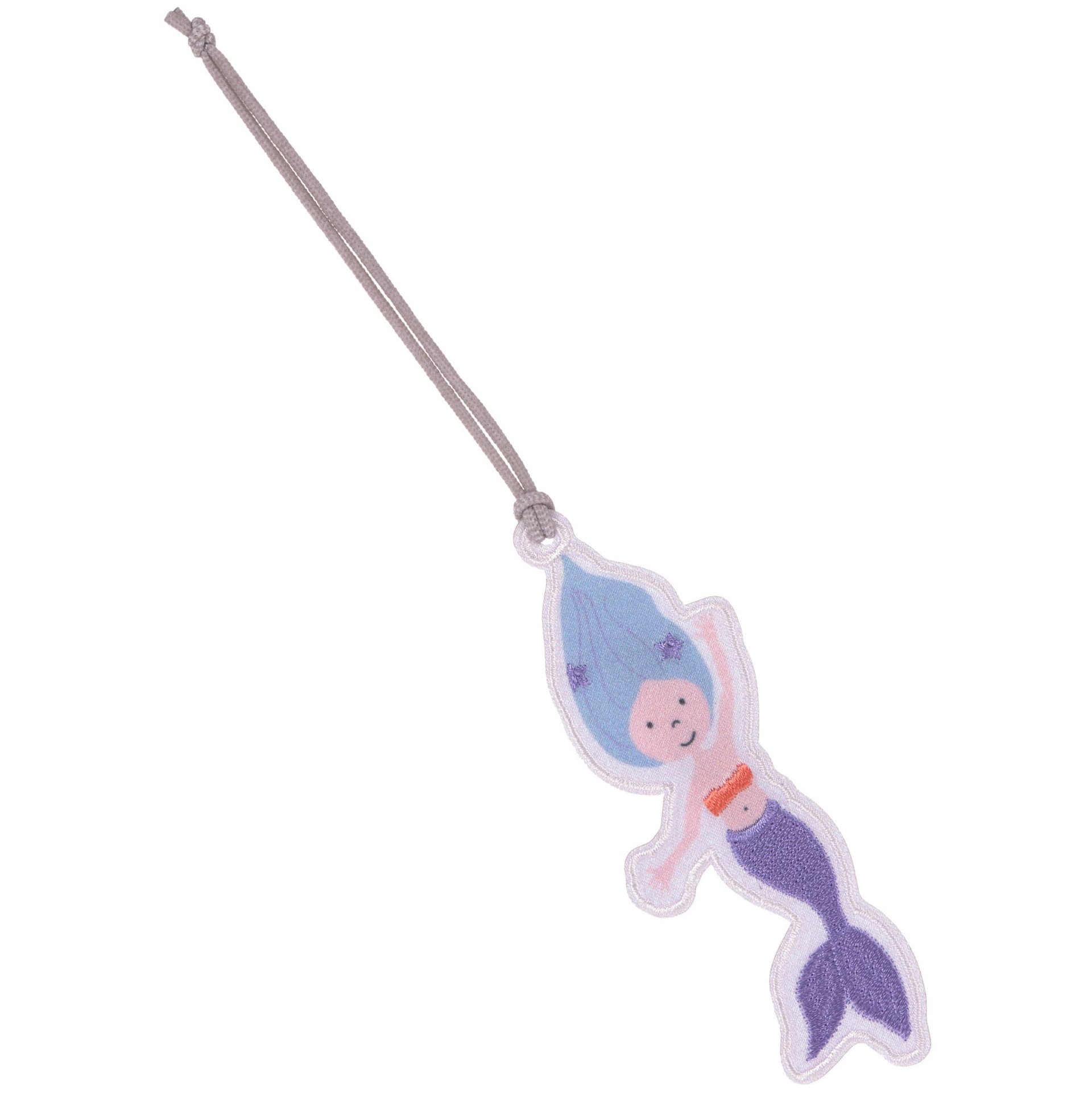 Mermaid, Schmuckanhänger, Rosa-Lila, Charme, Haifisch