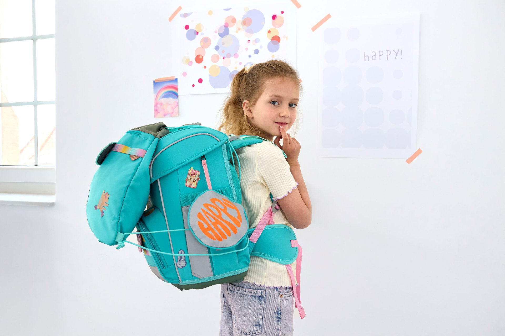 Tasche, Rucksack, Kind, Mädchen, Person