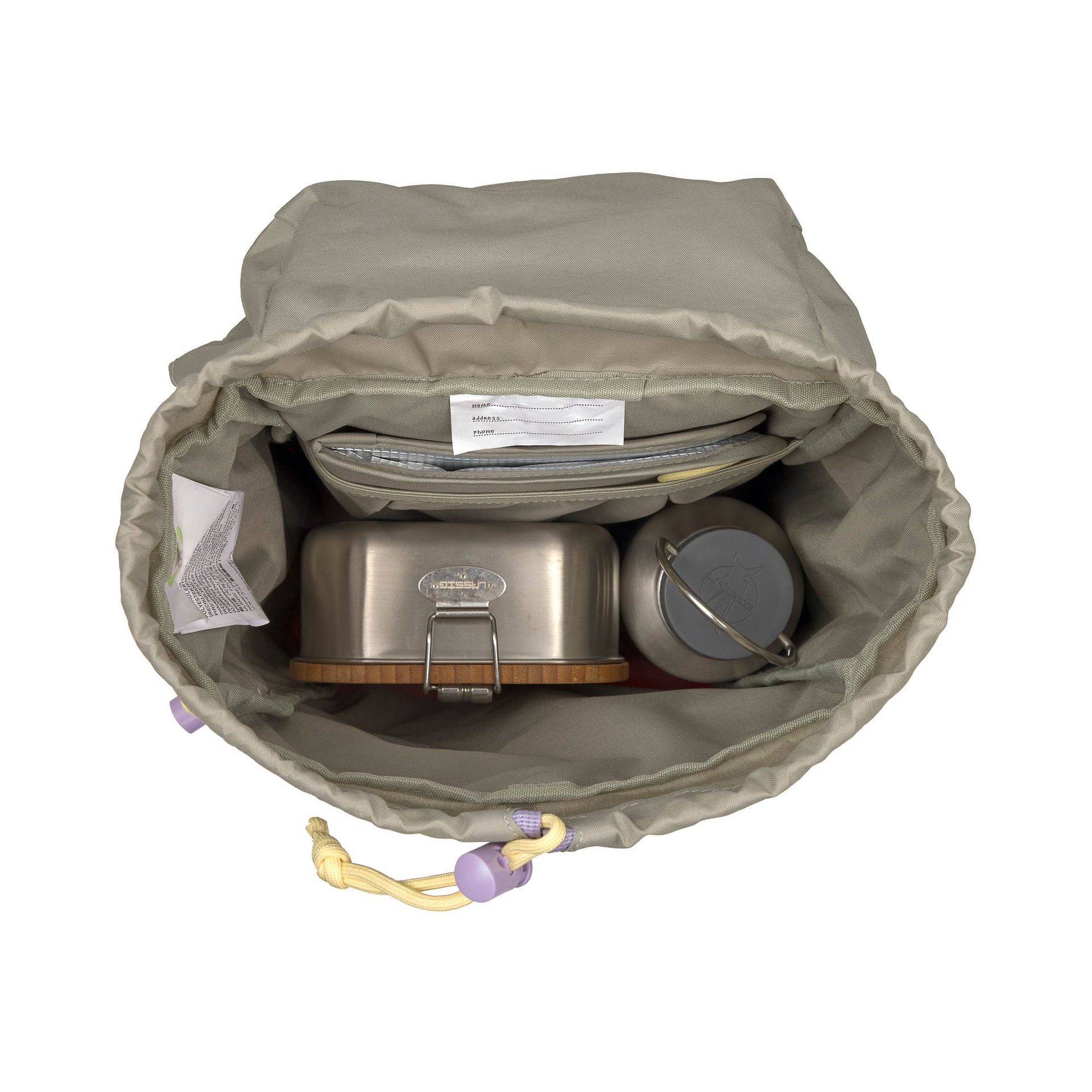 Rucksack, Haltbar, Essenbehälter, Trinkflasche, Gepäckorganizer