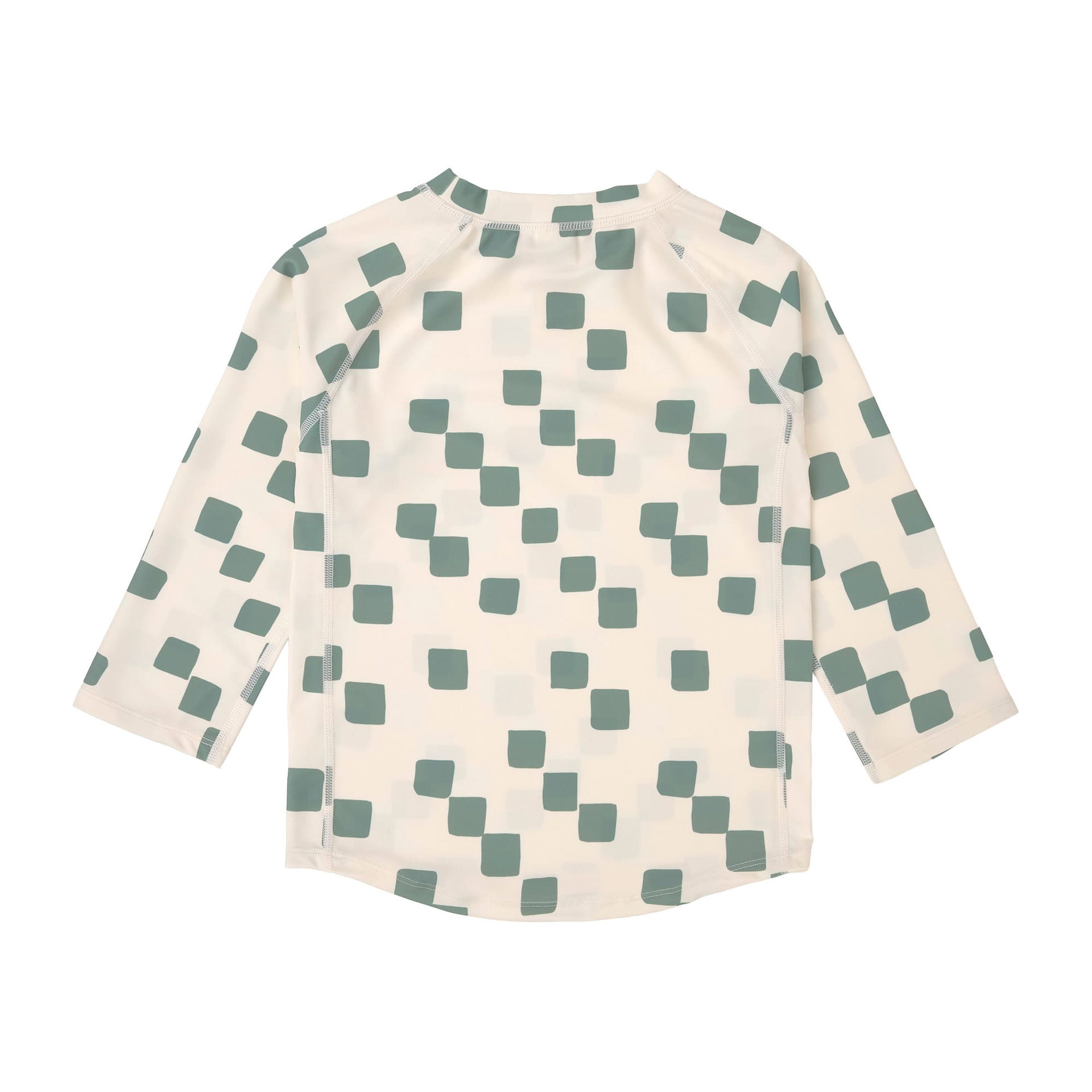 Top, Pattern, Squircle pattern, Three-quarter sleeve, Light color