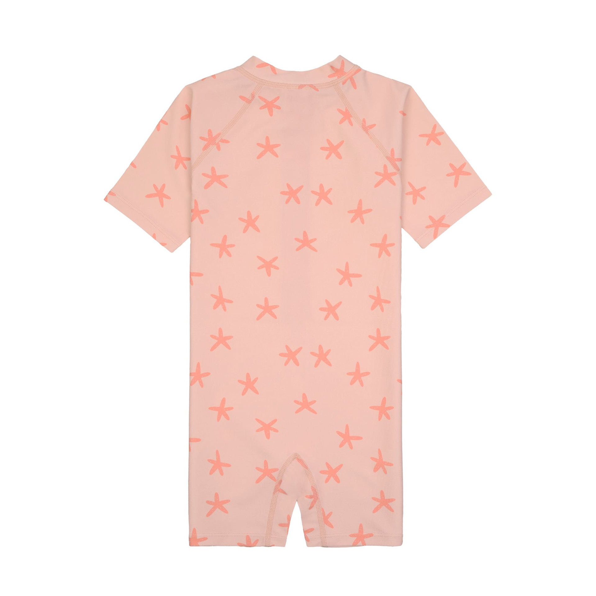 Bild 4 Schwimmanzug Kinder Kurzarm (UV Schutz) - Seestern, Rosa