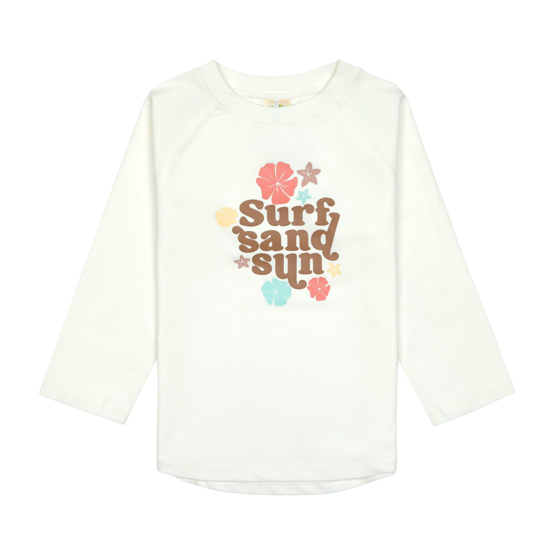 Bild 1 PreOrder 2025 Long Sleeve Rashguard Flowers  sea salt, Bekleidung, Langarm, Ärmel, T-shirt
