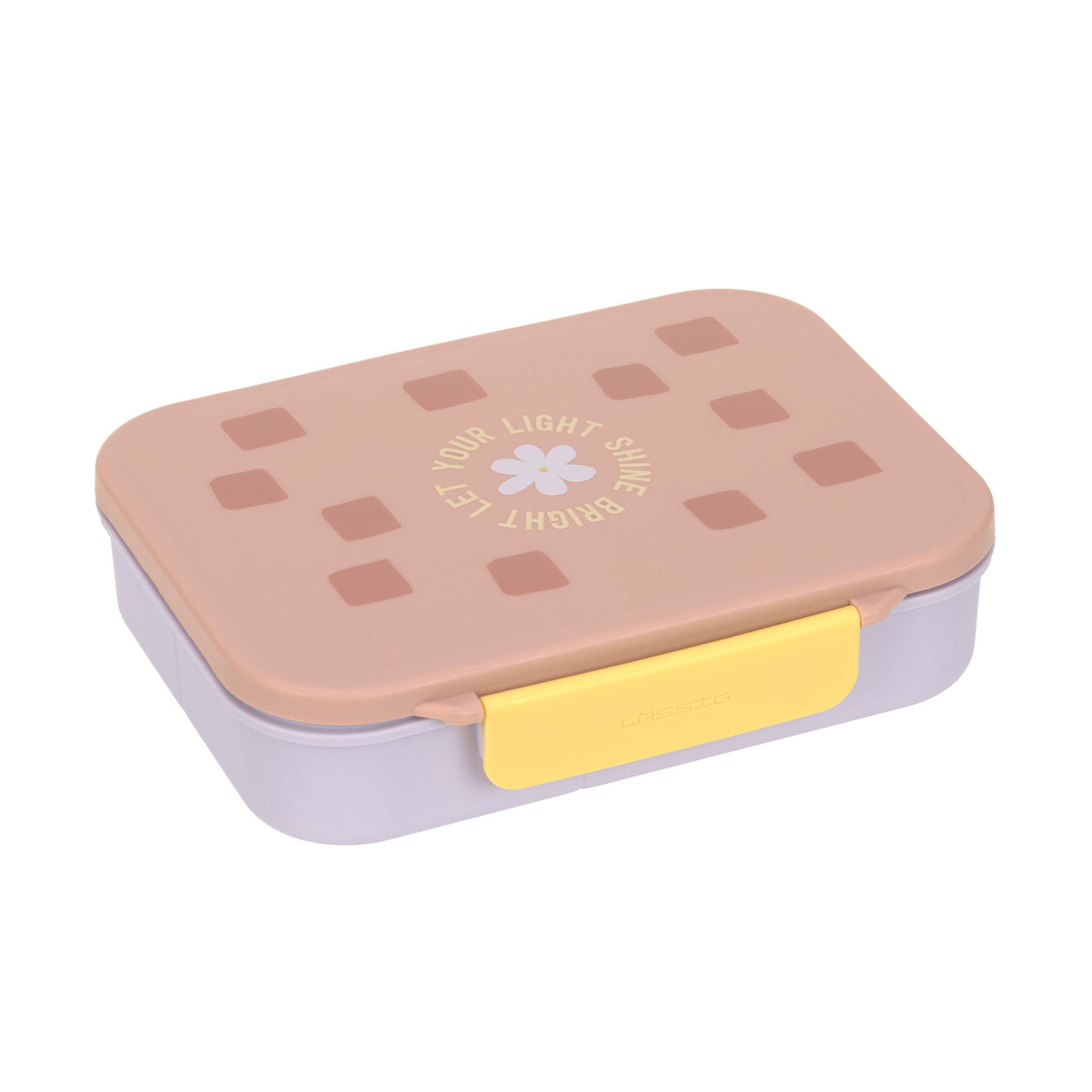 Bento Lunchbox - Little Gang, Heart lilac | Lässig