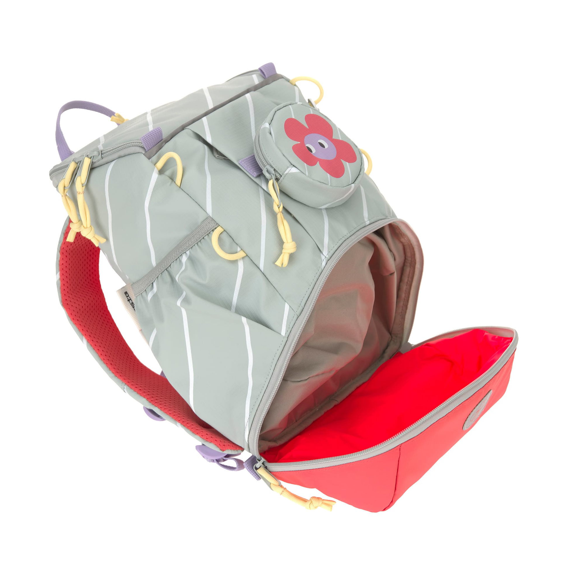 Schulrucksack, Rucksack, Kinder, Grau, Rosa