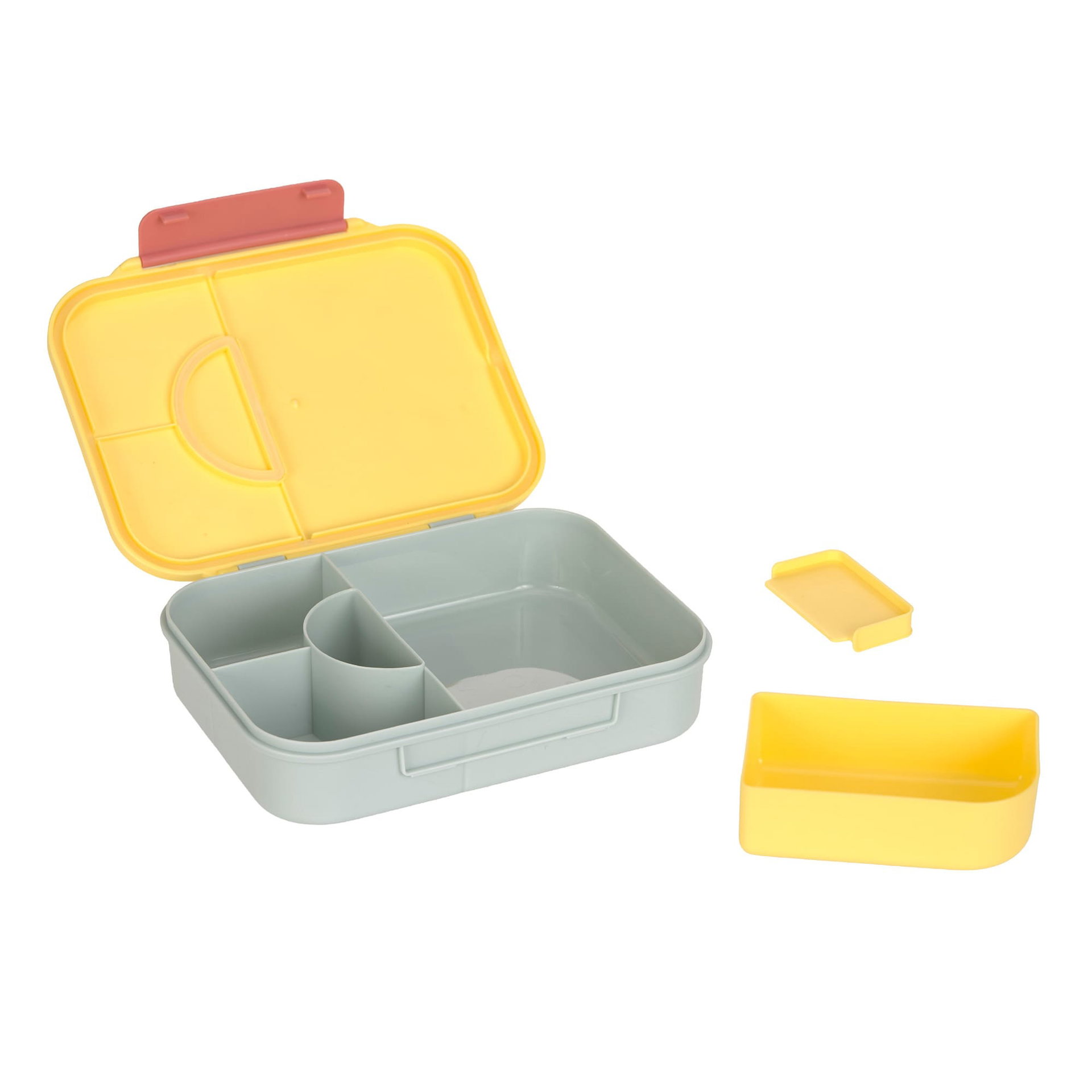 Lunchbox, Mahlbox, Geteilter Behälter, Bento, Plastikbehälter