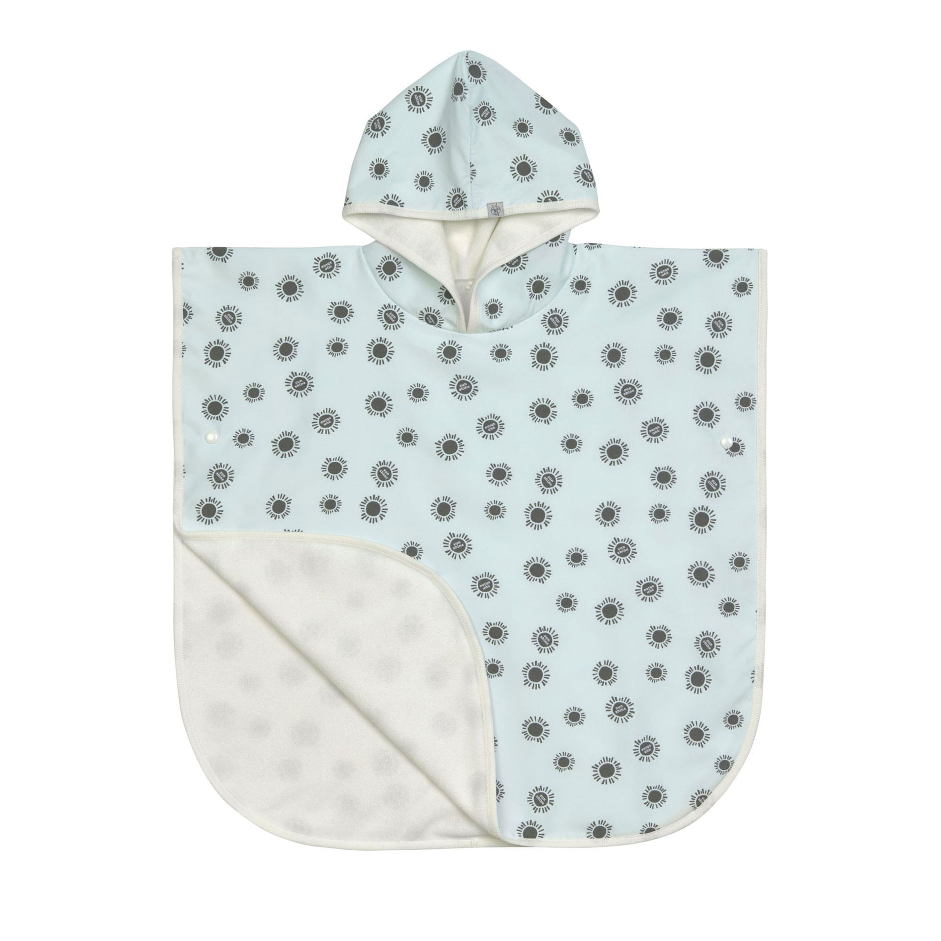 LÄSSIG Beach Poncho Mit UV-Schutz | Wild Cats Design | Schnelltrocknend