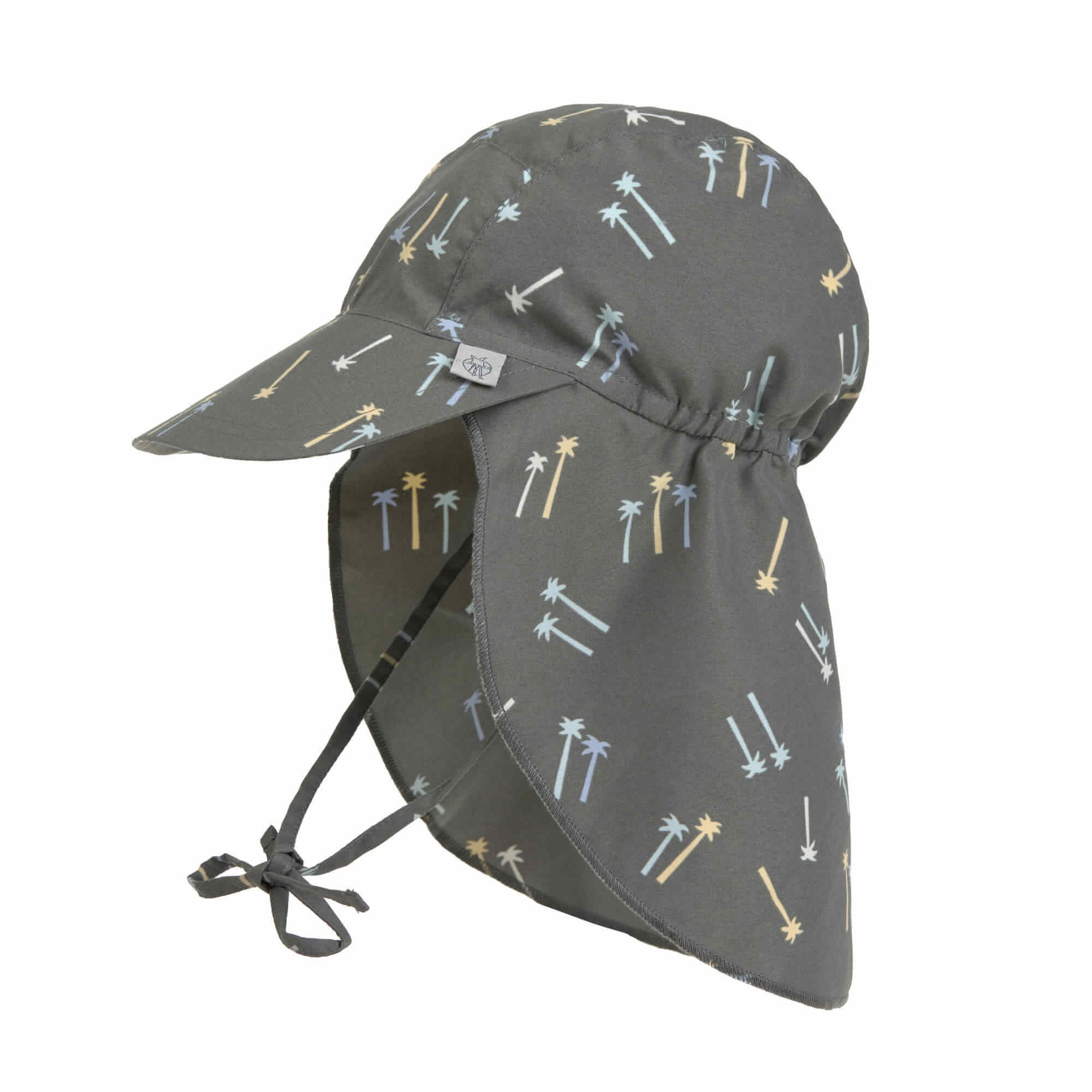Bild 1 PreOrder 2025 Sun Protection Flap Hat  Palms deep olive