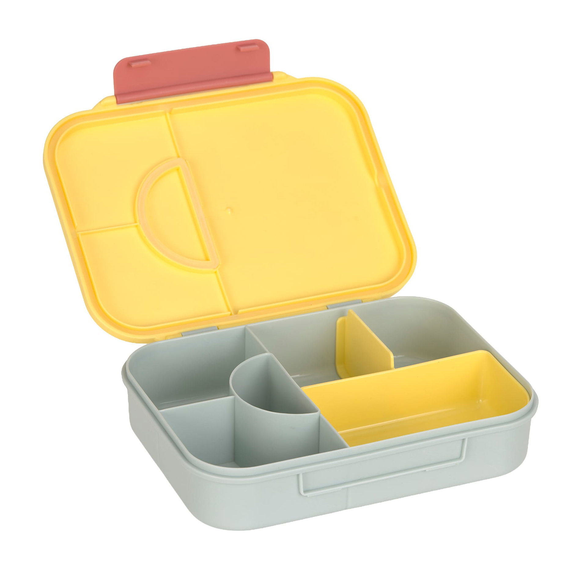  lunchbox,  Abteilungen,  geteilt,  Kunststoff,  bunt