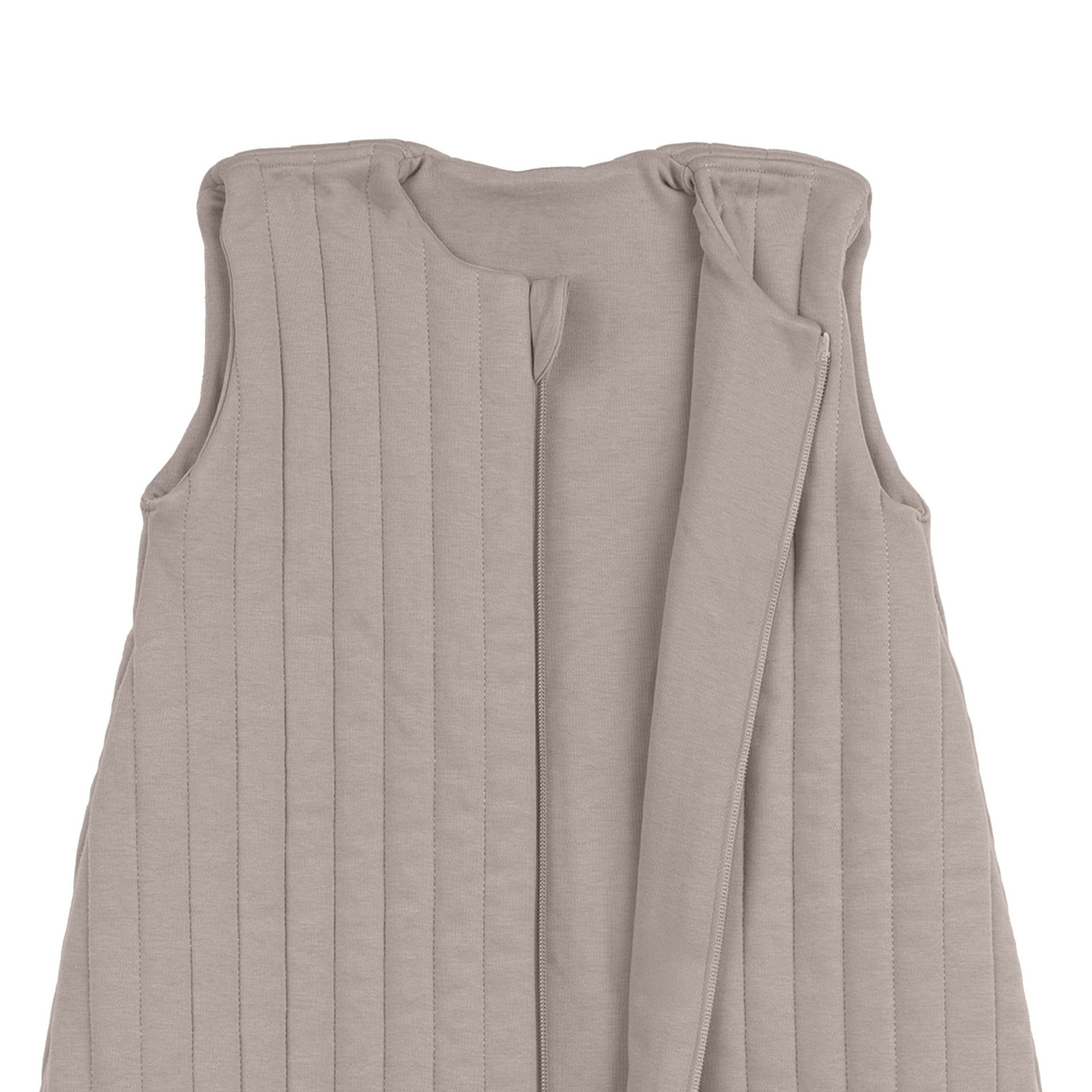 Bild 4 Kinder Schlafoverall 3 TOG - Bio Baumwolle, Taupe, Dekoration für Zuhause, Leinen, Bluse, Weste, Kleid
