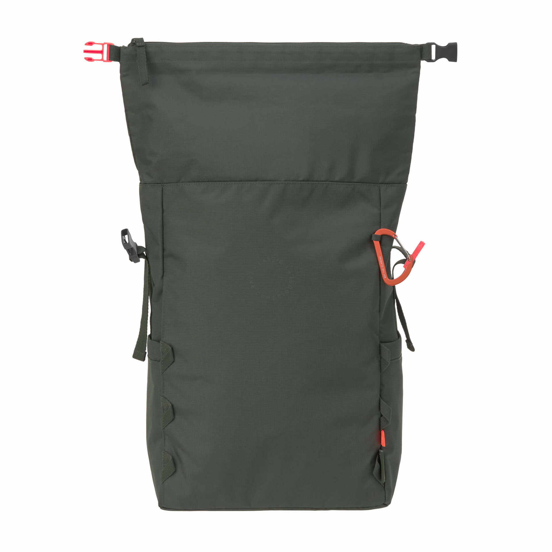 Sac à dos à langer - Outdoor Rolltop, vert foncé