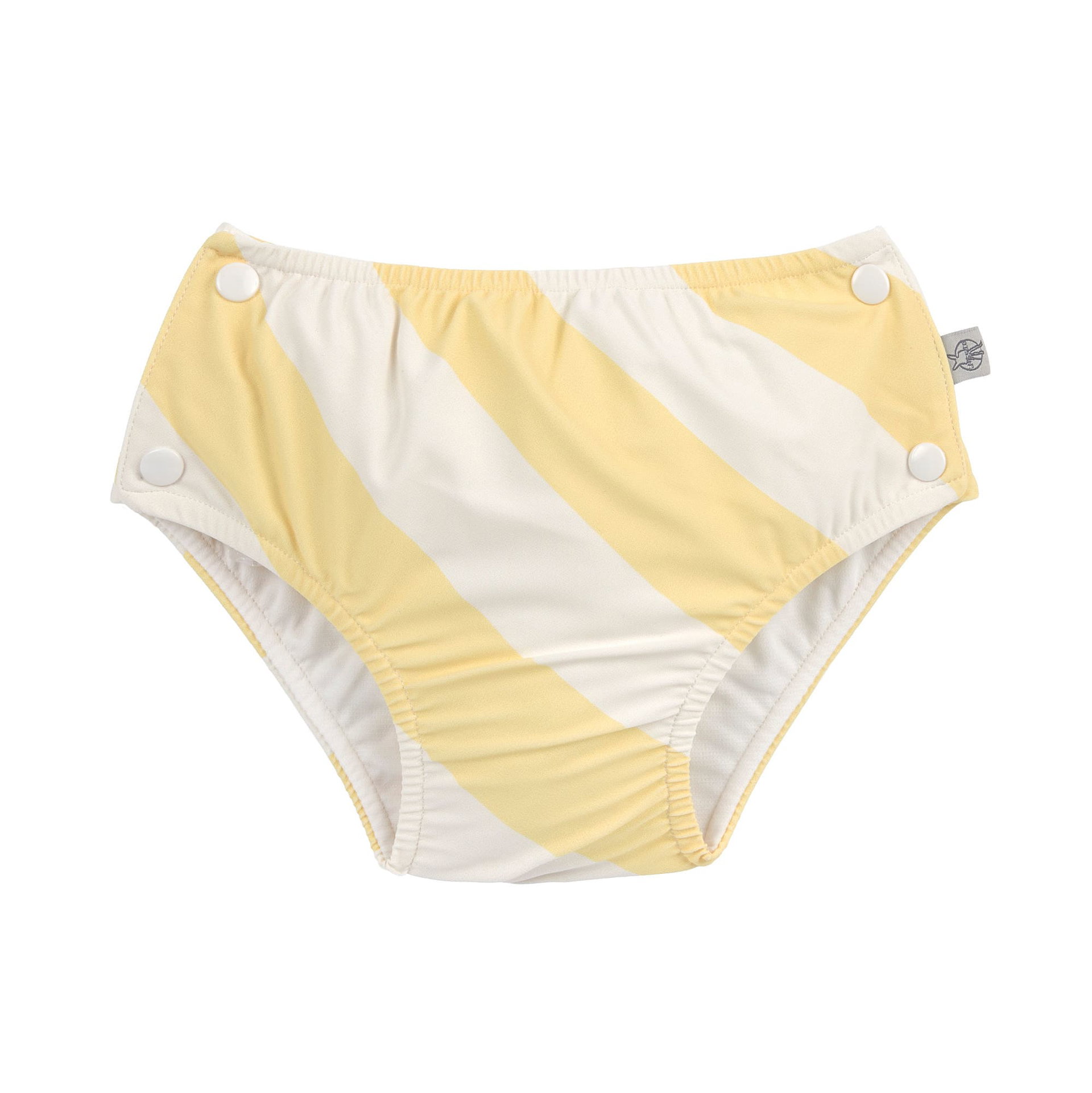 Bild 1 PreOrder 2026 -  Snap Swim Diaper Stripes  pale yellow/sea salt, Windel, Kleidung, Unterwäsche