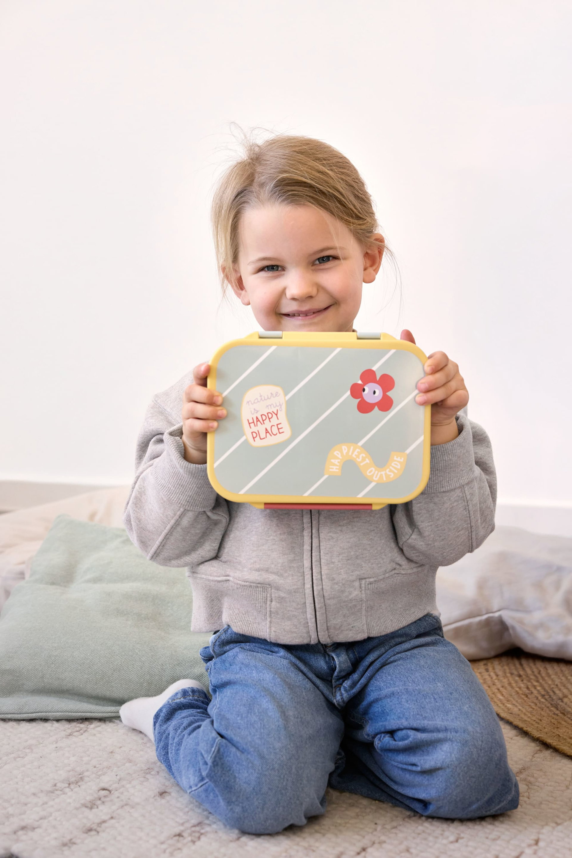 Kinder, Lunchbox, Kinderspielzeug, Plastikbox, gemusterte box