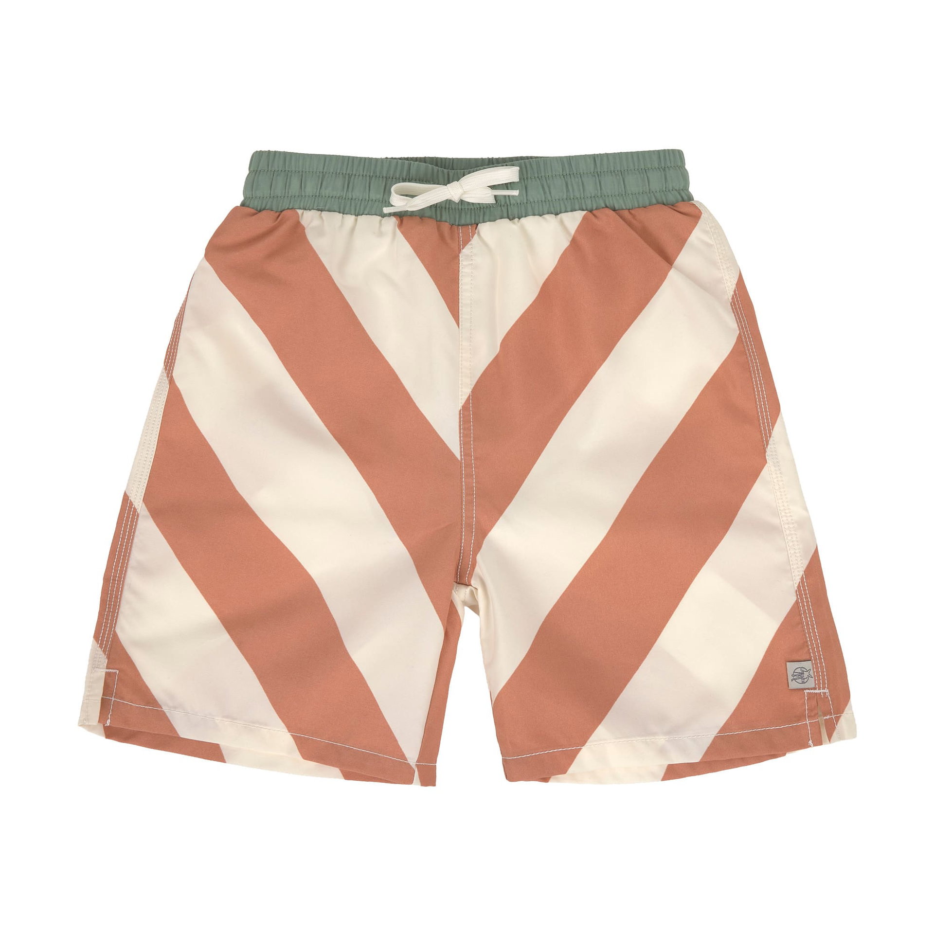 Bild 1 PreOrder 2026 -  Board Shorts Kids Stripes clay/sea salt, Bekleidung, Kurze Hosen, Badehose, Bekleidung, Kurze Hosen, Rock, Badehose