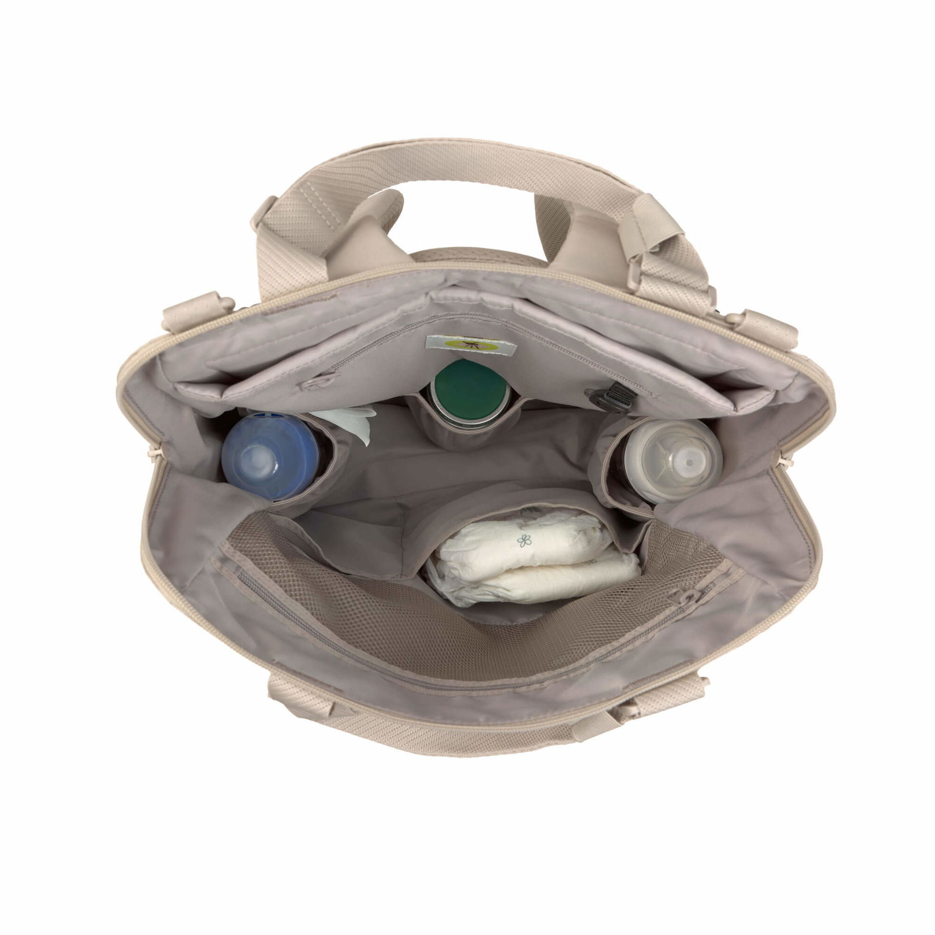 Diaper Bag Conversion Backpack, beige