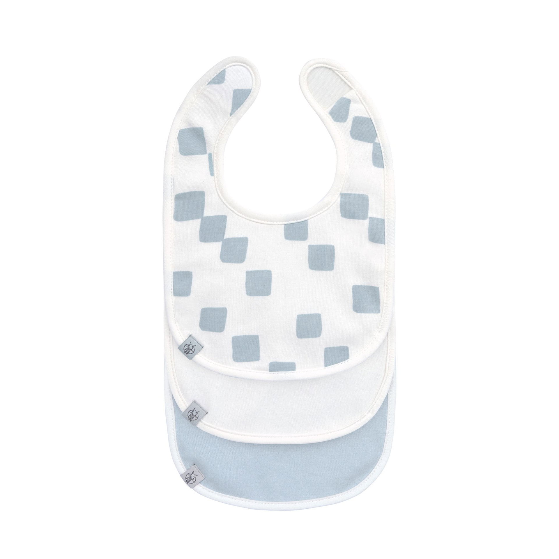 Bild 1 Newborn Bib 3 pcs GOTS Happy Fruits light blue, Lätzchen, Person, Lätzchen, Person, Kleidung, Schuhwerk, Schuh, Lätzchen, Person, Kleidung, Schuhwerk, Schuh, Lätzchen, Person, Kleidung, Schuhwerk, Schuh