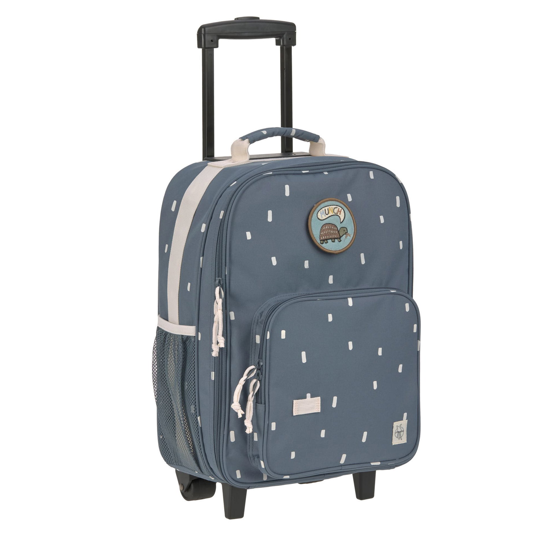 Kinderkoffer - Trolley Happy Prints, Dunkelblau | Lässig