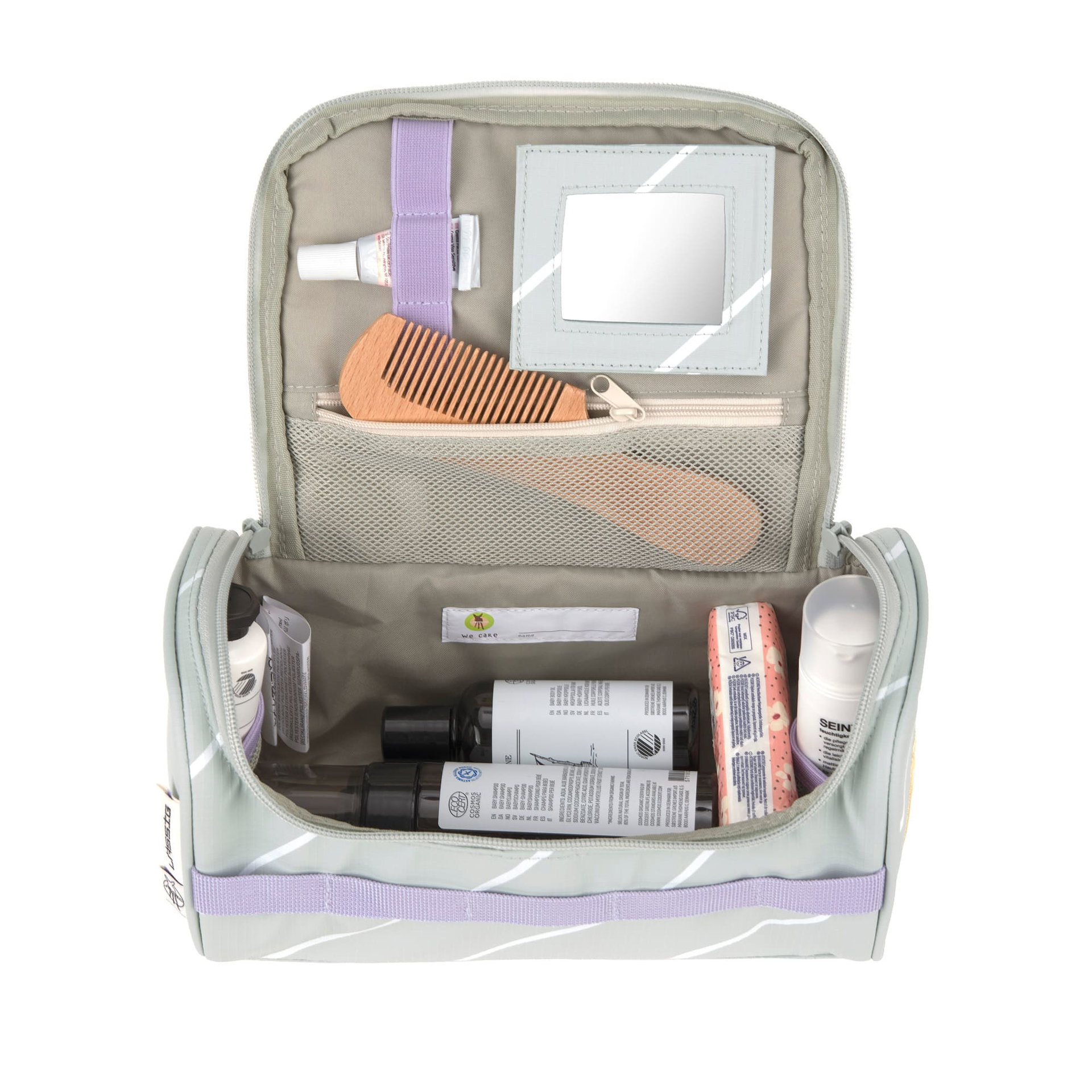 Schultasche, Kosmetiktasche, Organiser, Halterung, Fächer