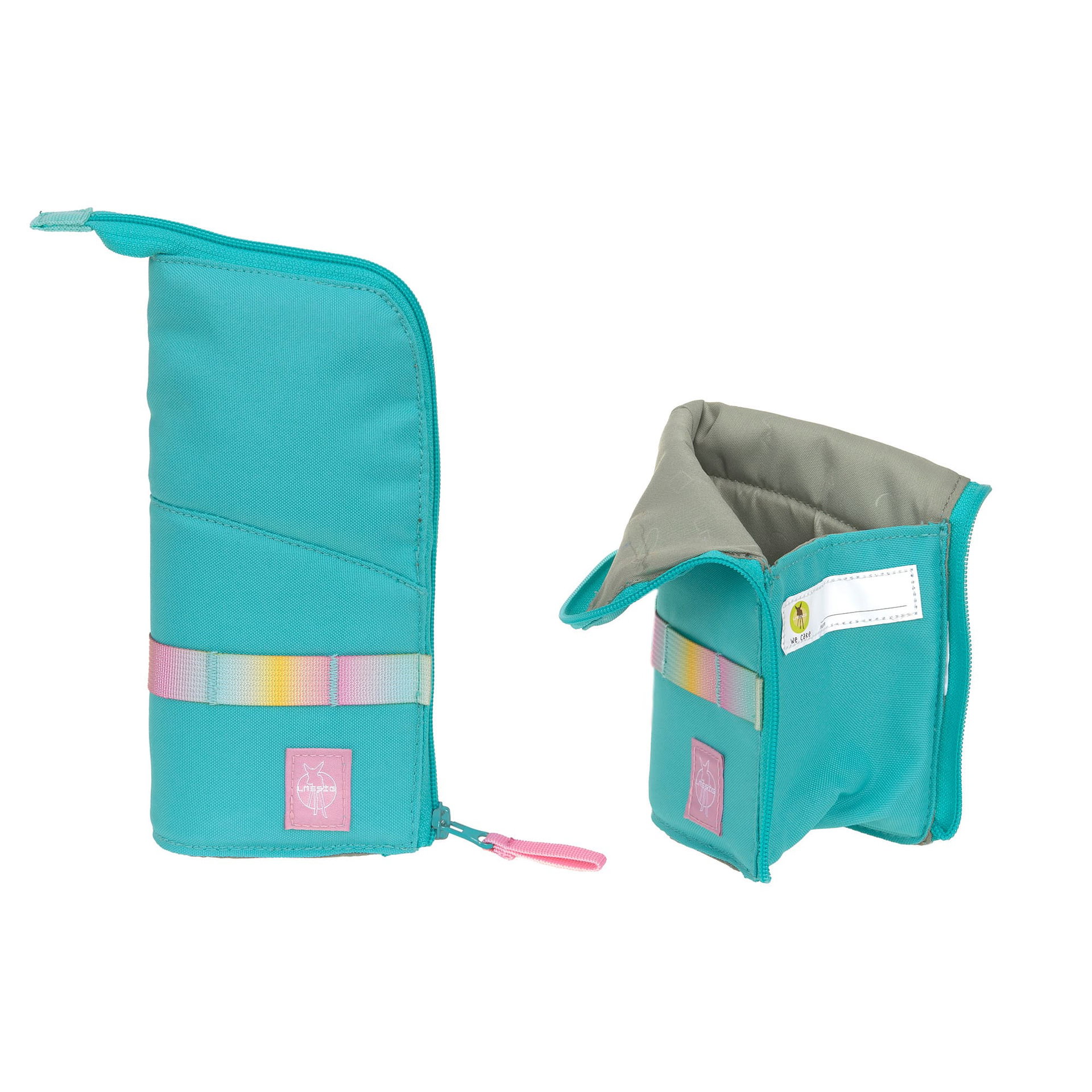 Schulranzen Set 7-teilig Slim - Unique, Türkis