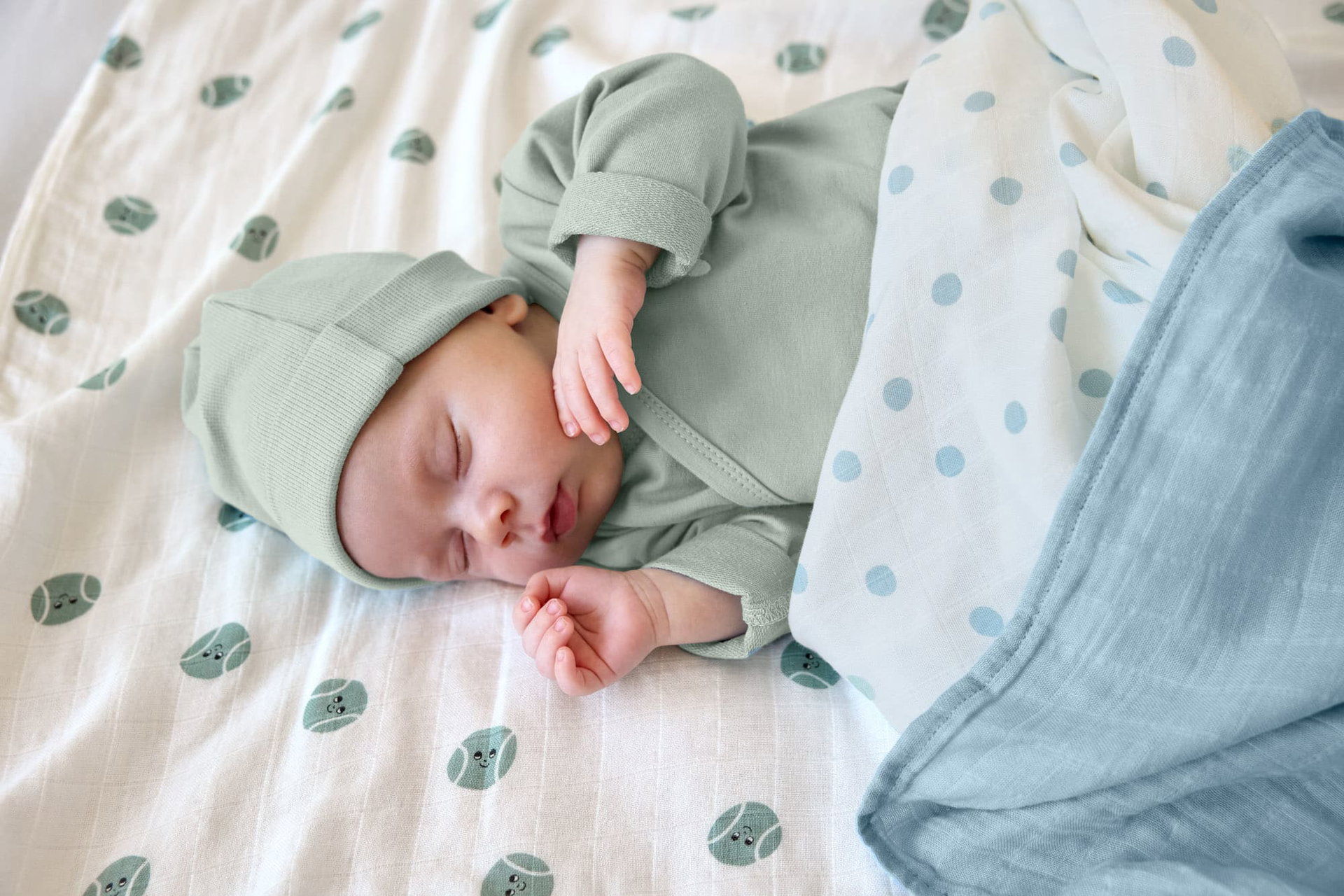 Decke, Baby, Person