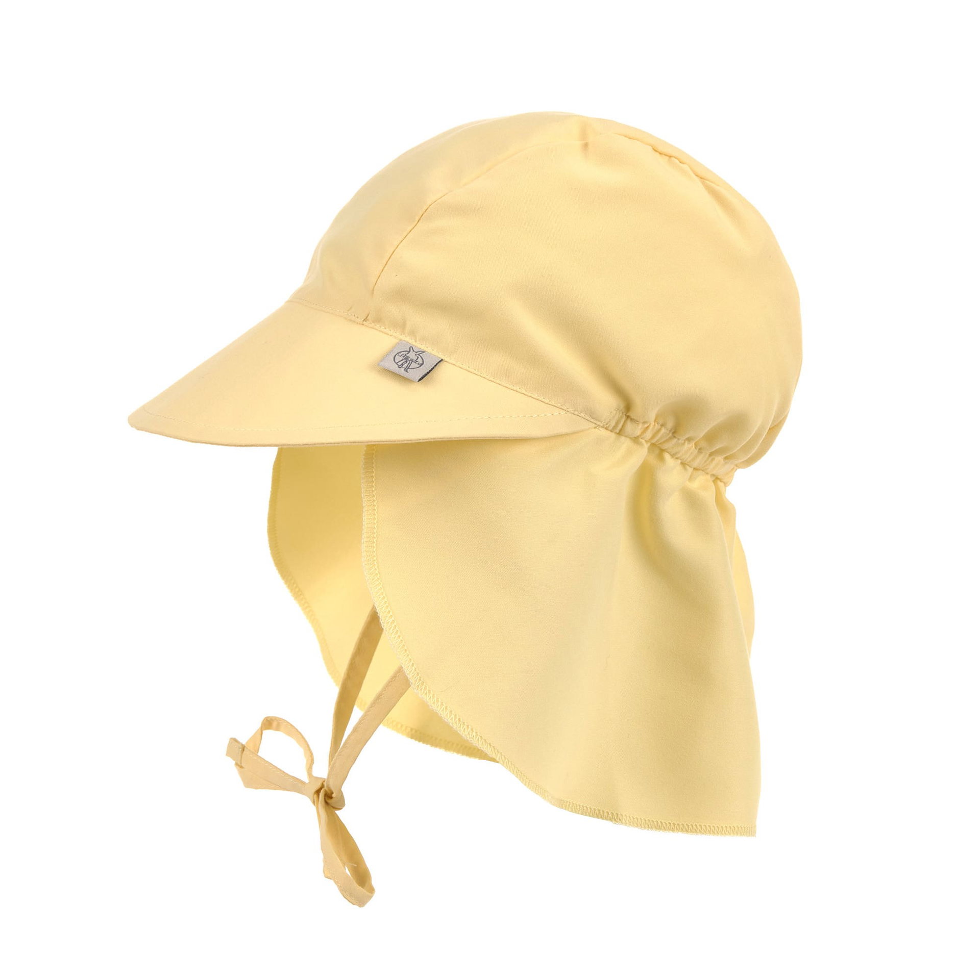 Bild 1 PreOrder 2026 -  Sun Protection Flap Hat pale yellow, Bekleidung, Hut, Sonnenhut, Sommerhut, UV-Schutz, Hut mit Nackenschutz, Beige, Kinnband