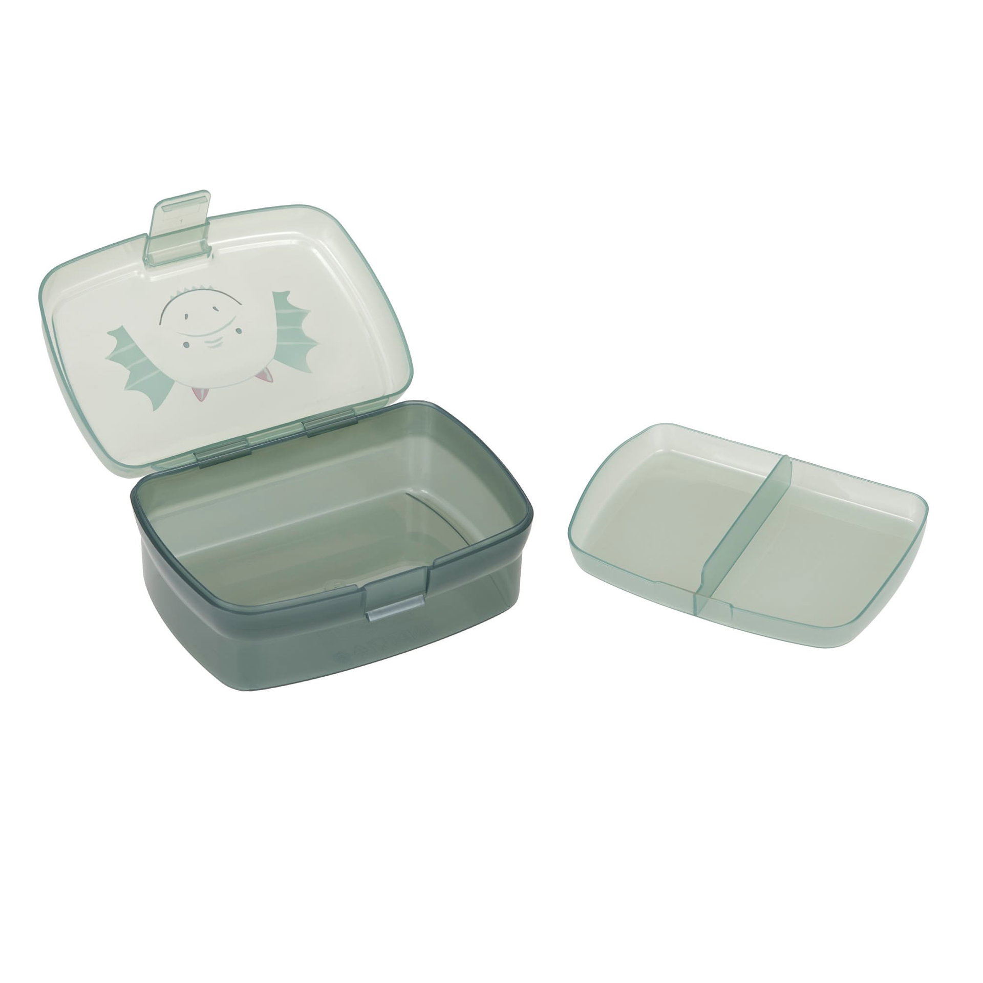 Lunchbox, Kinder, Bento, 2‑Bereiche, Kunststoff