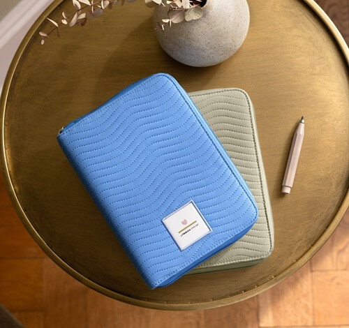Mutterpasshülle Blau