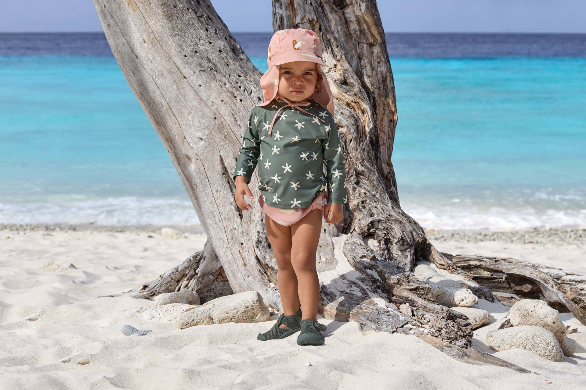 Schwimmwindel Baby - Delfin, Rosa