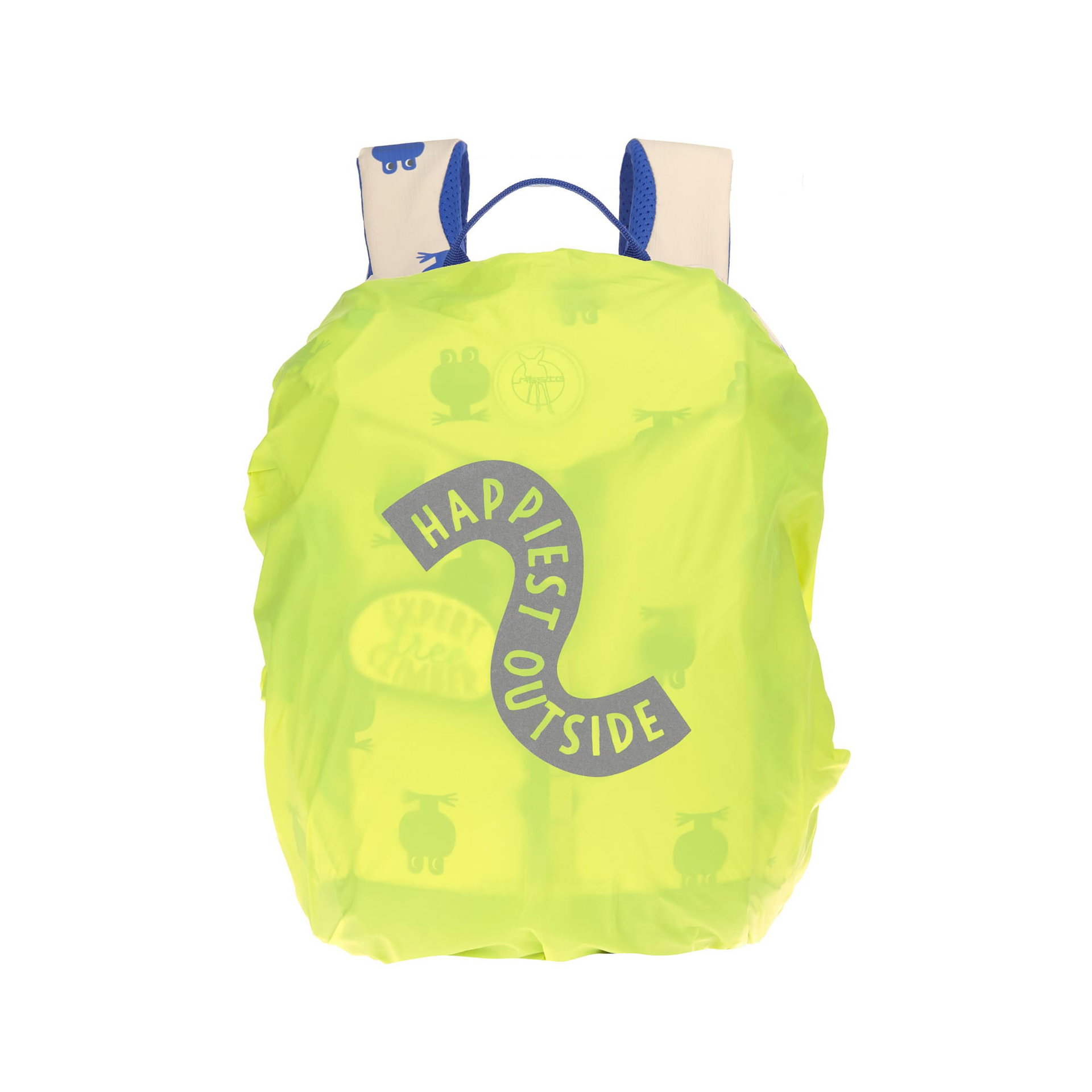 Rucksack, Neon-Gelb, Reflektierend, Kordelzug, Tragegriffe