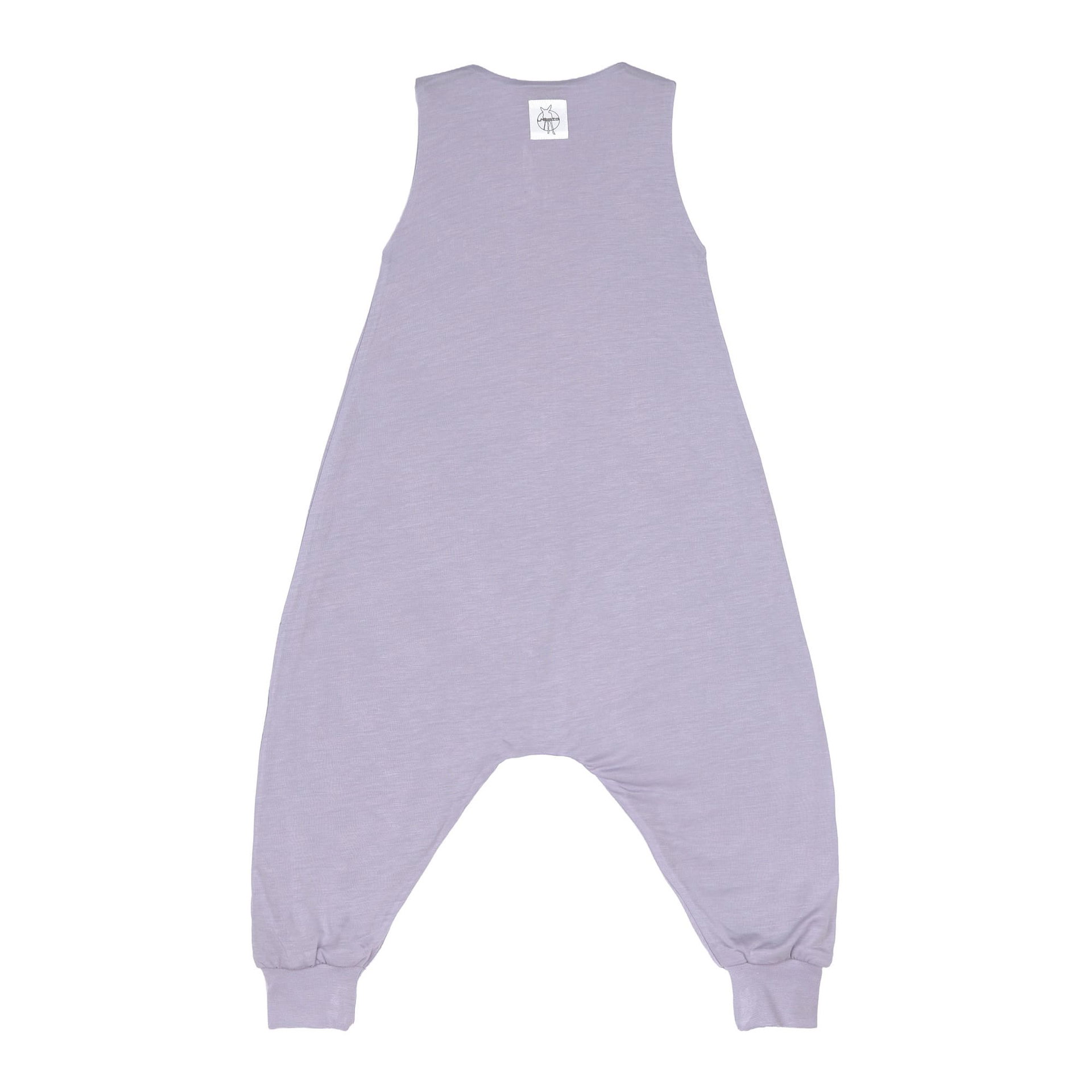 overall, Romper, Lila, Fußfalle, Schlafanzug