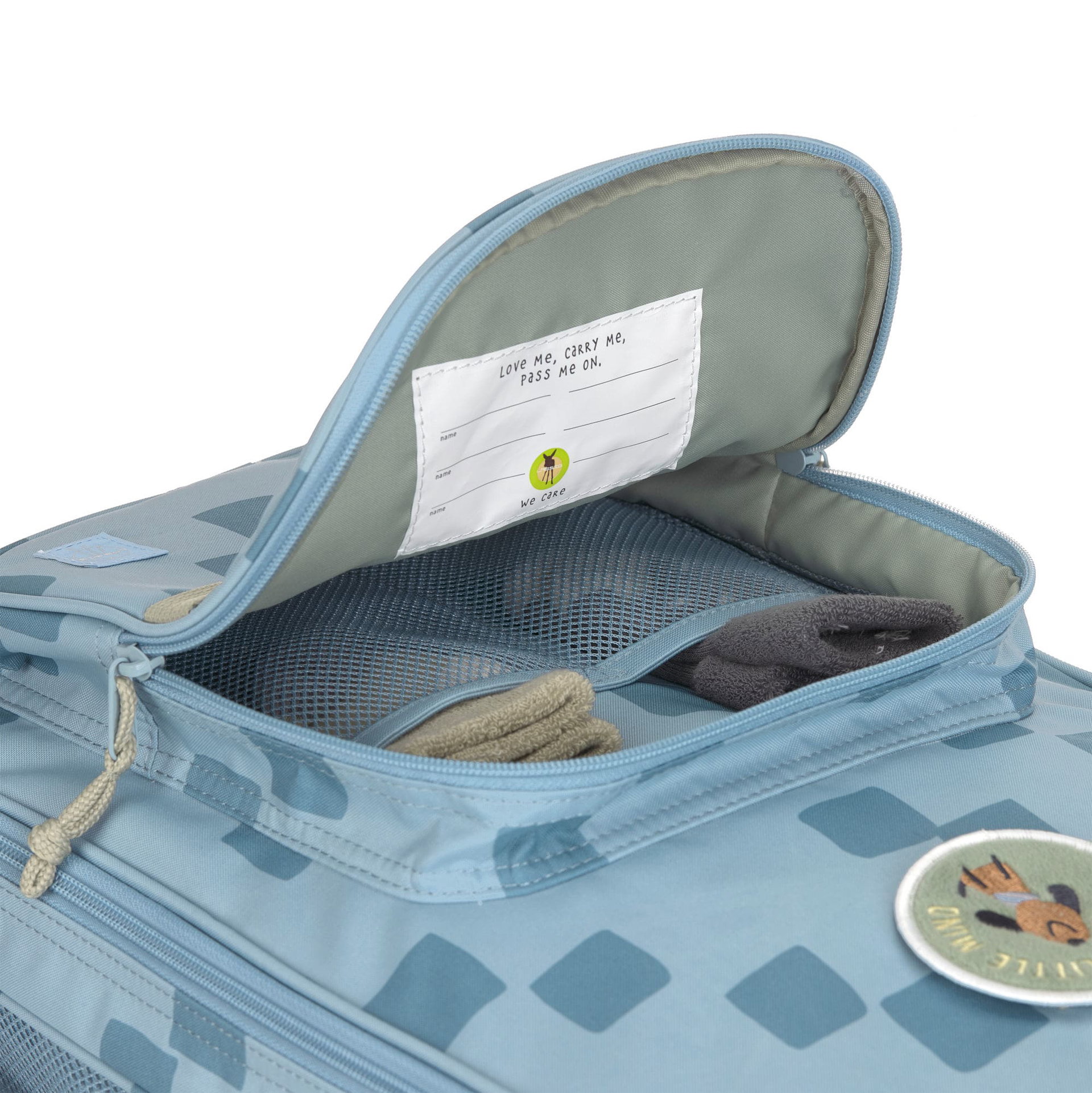 Bild 5 Kinderkoffer - Trolley Pattern Party, Blau, Erste Hilfe