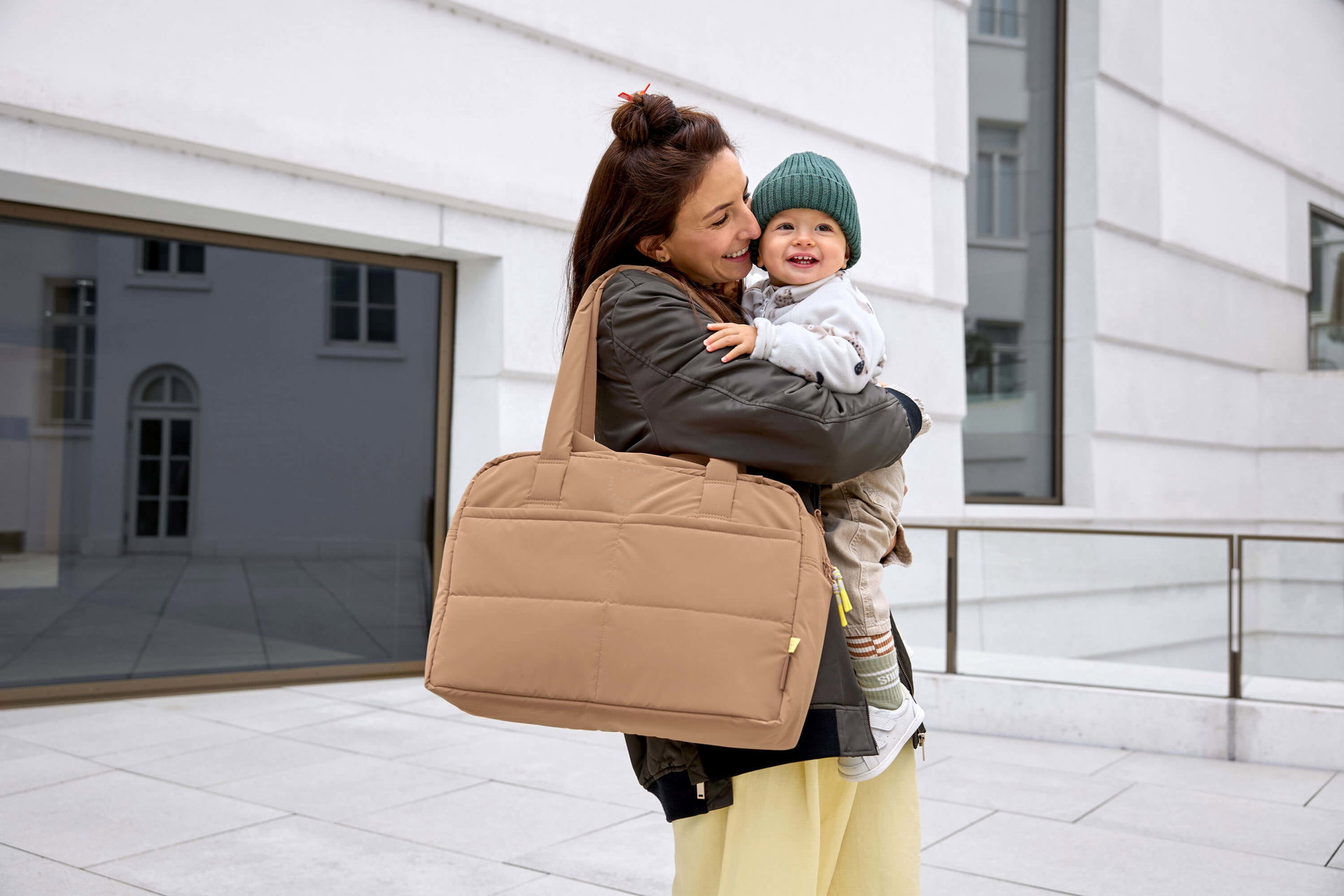 Wickeltasche - Everyday Bag, Braun