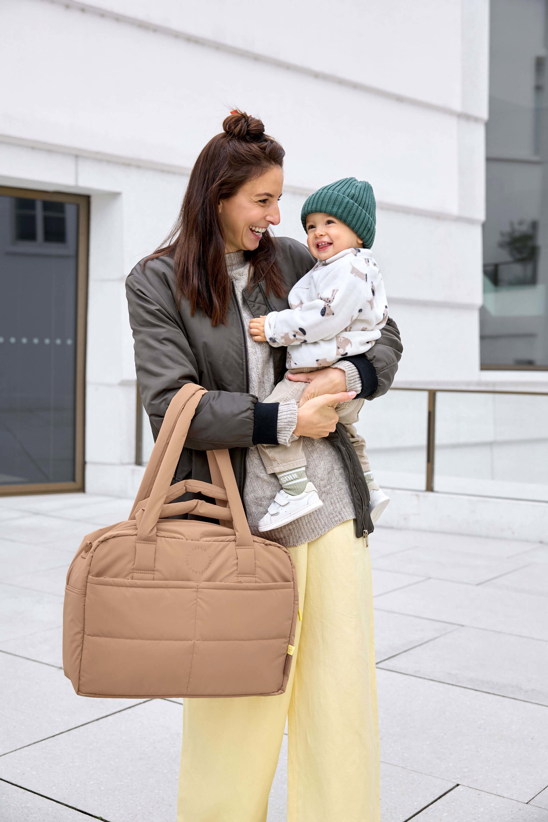 Wickeltasche - Everyday Bag, Braun