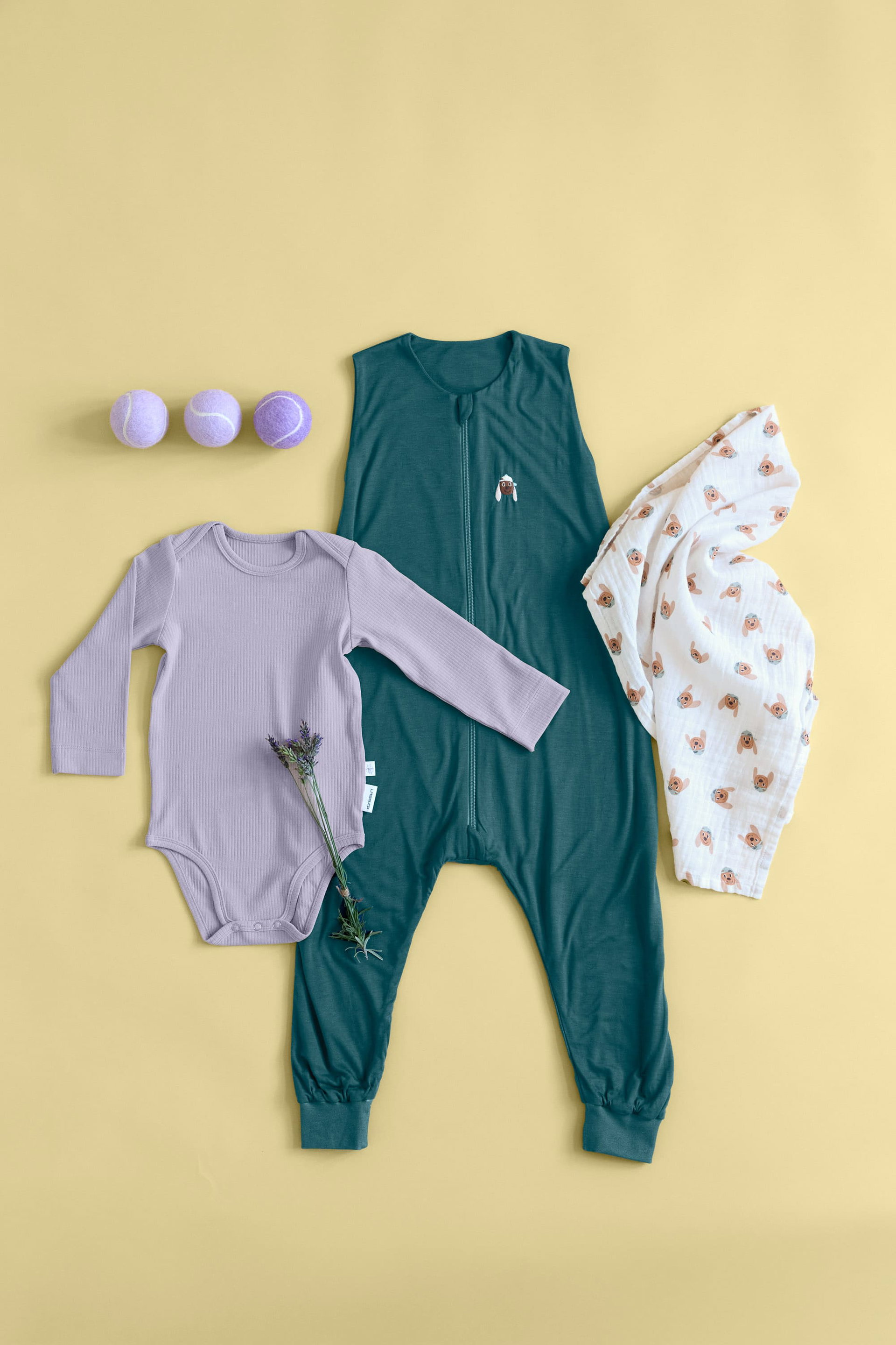 Kleidung, Baby, Strampler, Overall, Lila