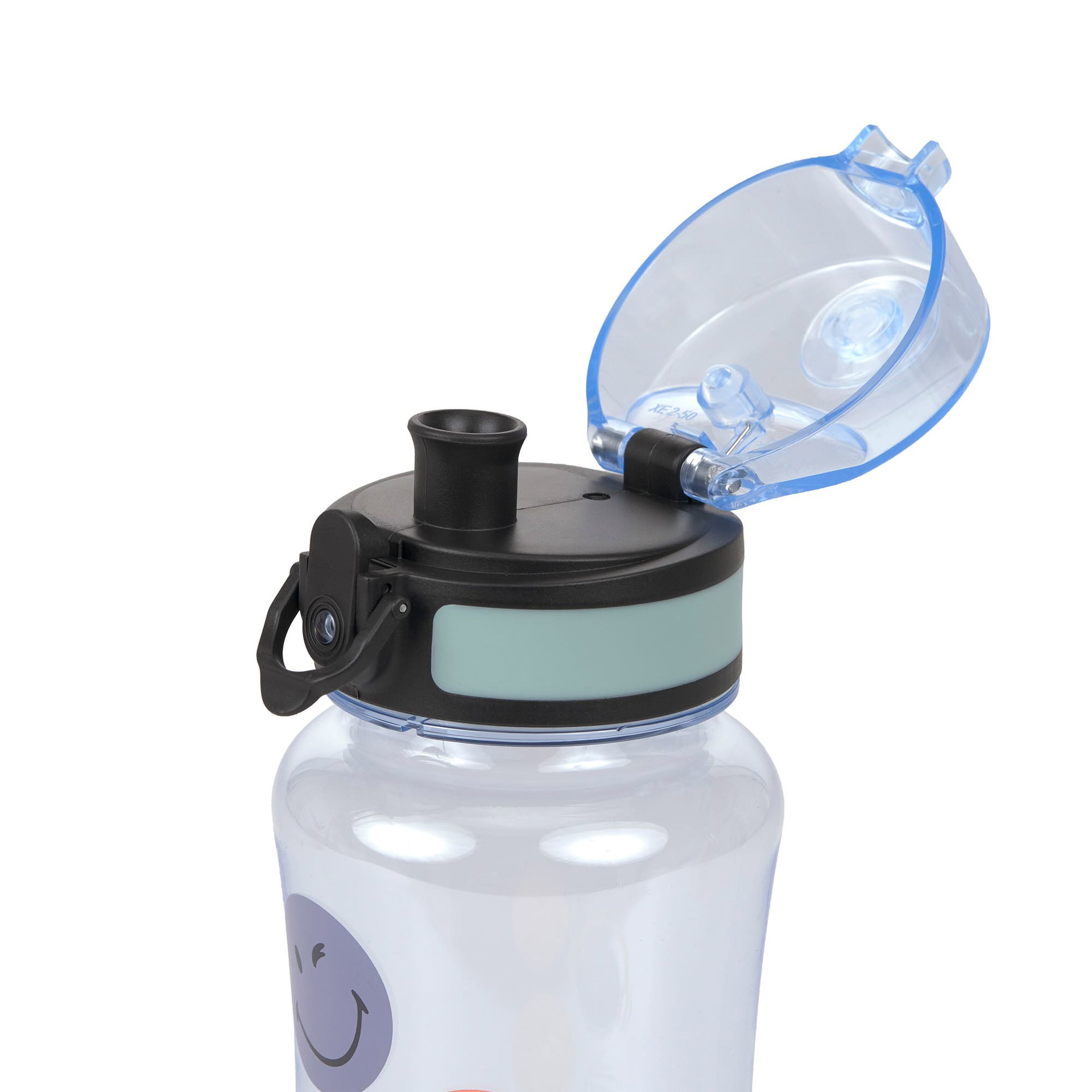 Sportflasche, Wasserflasche, Flip-Deckel, Auslaufsicher, Plastikflasche