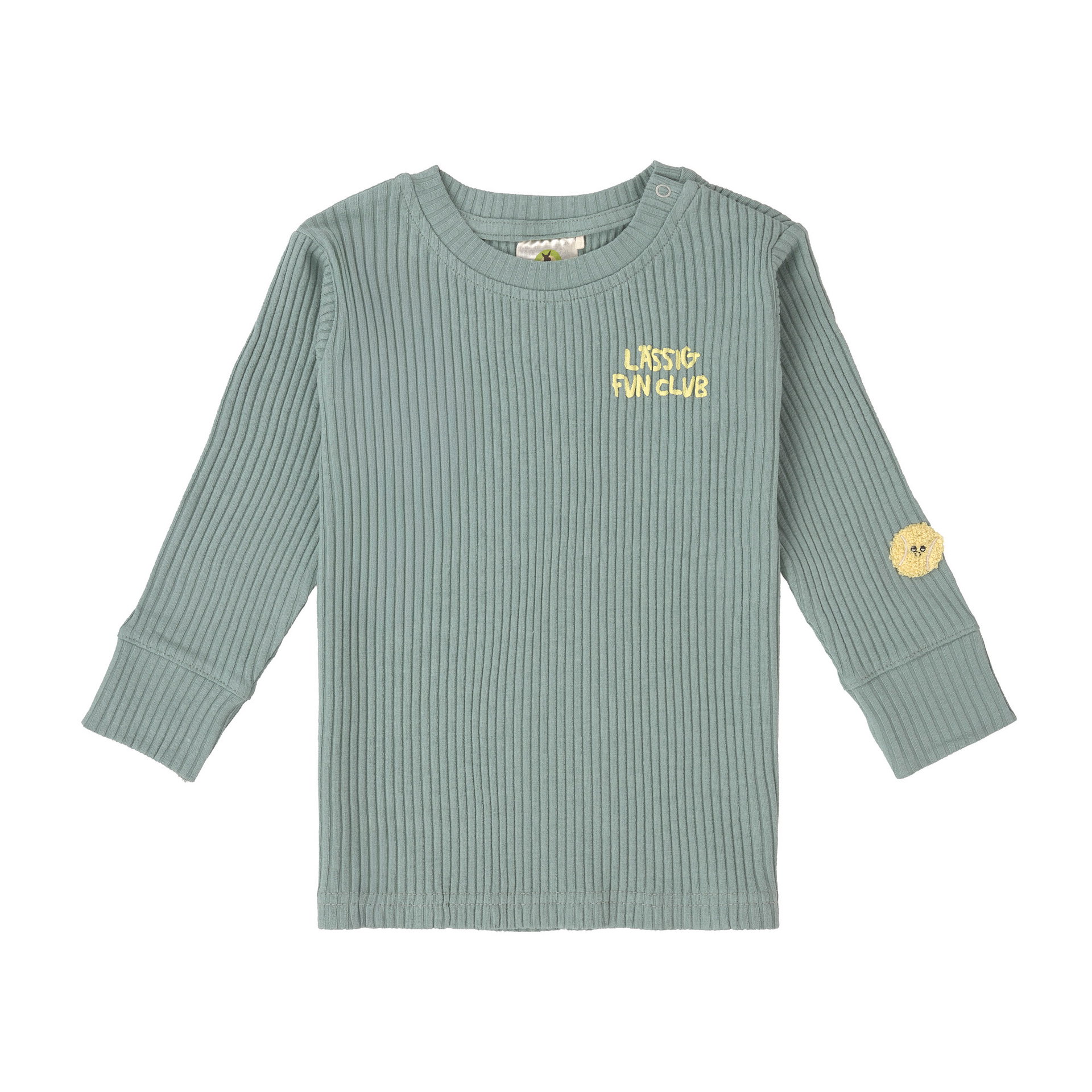 Bild 1 PreOrder 2026 - Long Sleeve Shirt Ribbed granite green, Langarm, Ärmel, Hemd, T-shirt, Pullover, Bekleidung, Langarm, Ärmel, Hemd, Pullover