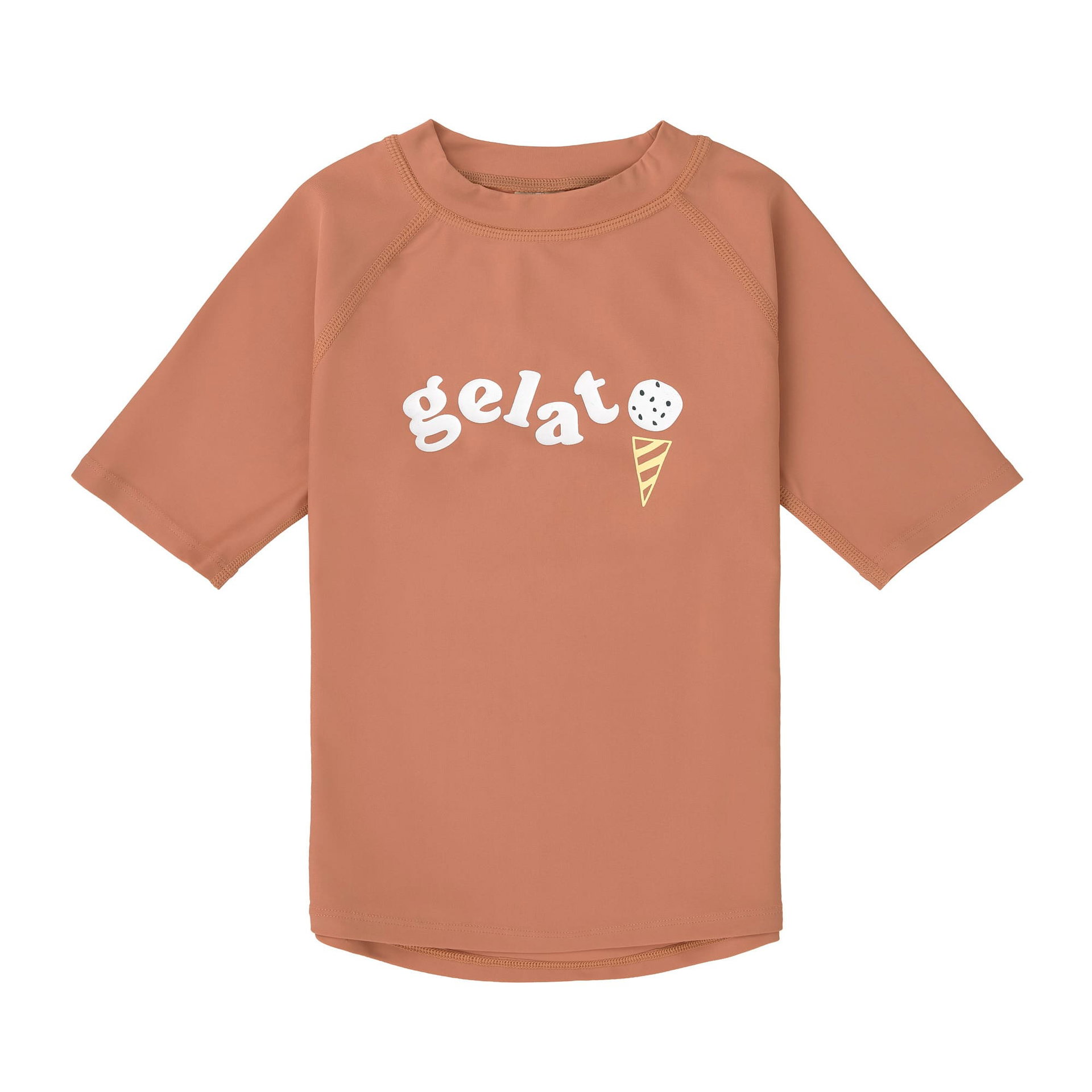Bild 1 PreOrder 2026 -  Short Sleeve Rashguard clay, Bekleidung, T-shirt, Essen, Eiscreme, Hemd, Bekleidung, T-shirt, Langarm, Ärmel, Hemd