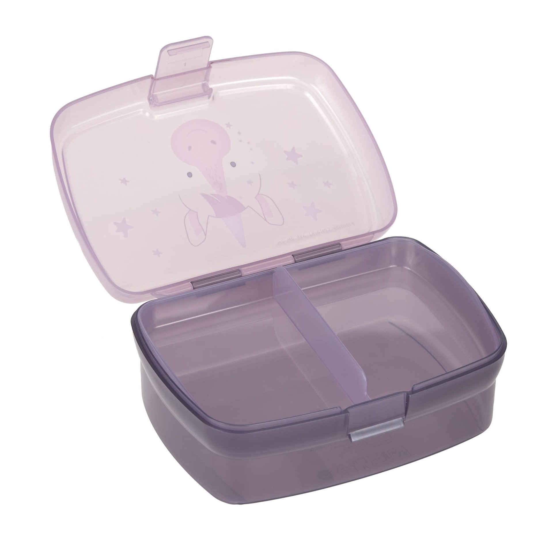 Lunchbox, Kinder, Lila, Fächer, Trennwand