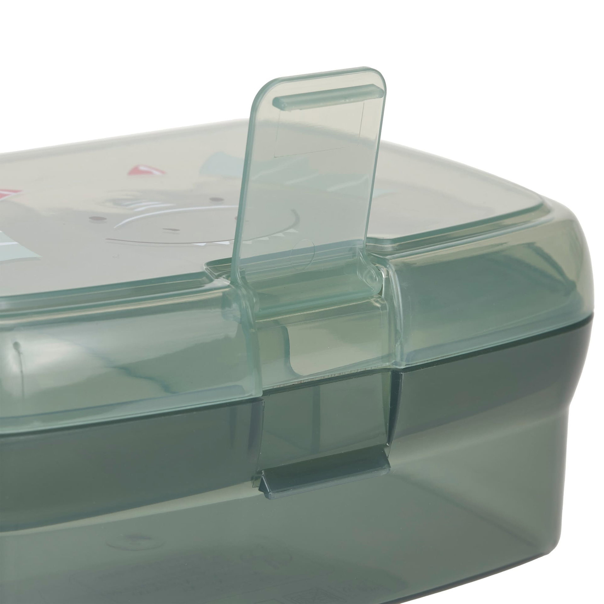 Schmuckbox, Aufbewahrungsbox, Kunststoffbox, Transparenter Deckel, Klappverschluss