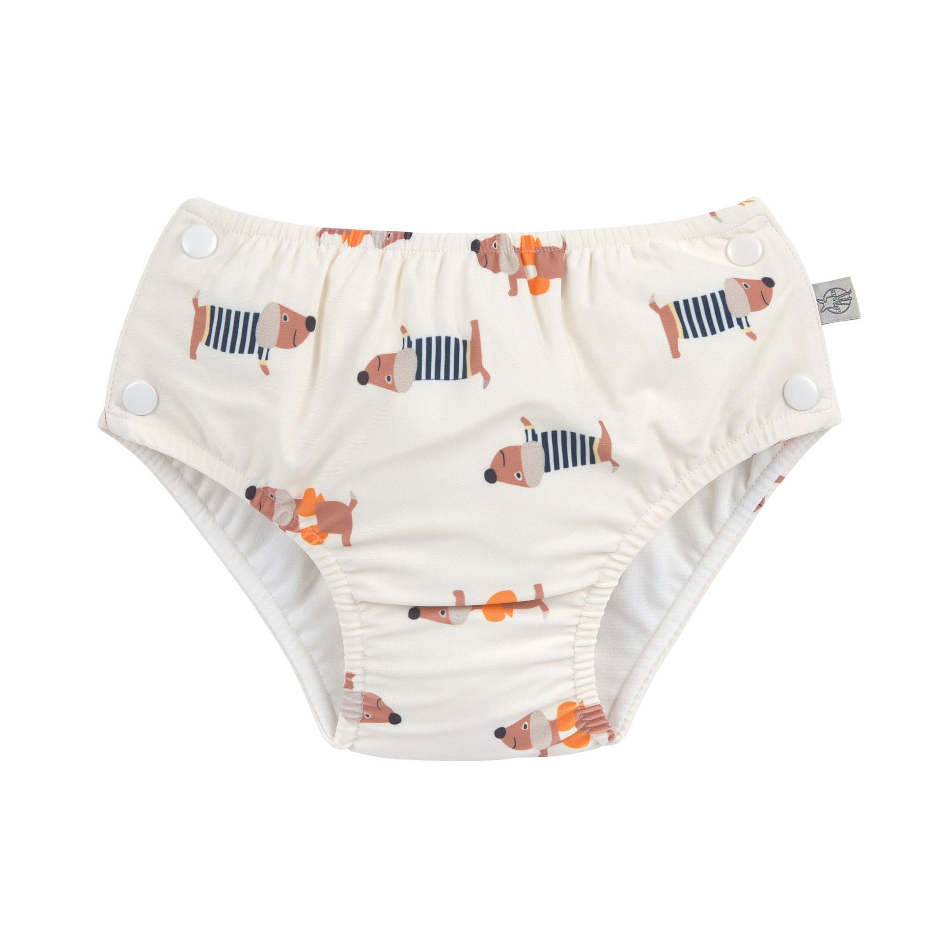 Bild 1 PreOrder 2026 -  Snap Swim Diaper Beach Dog  orange/dark sea, Windel, Kleidung, Unterwäsche, Dessous