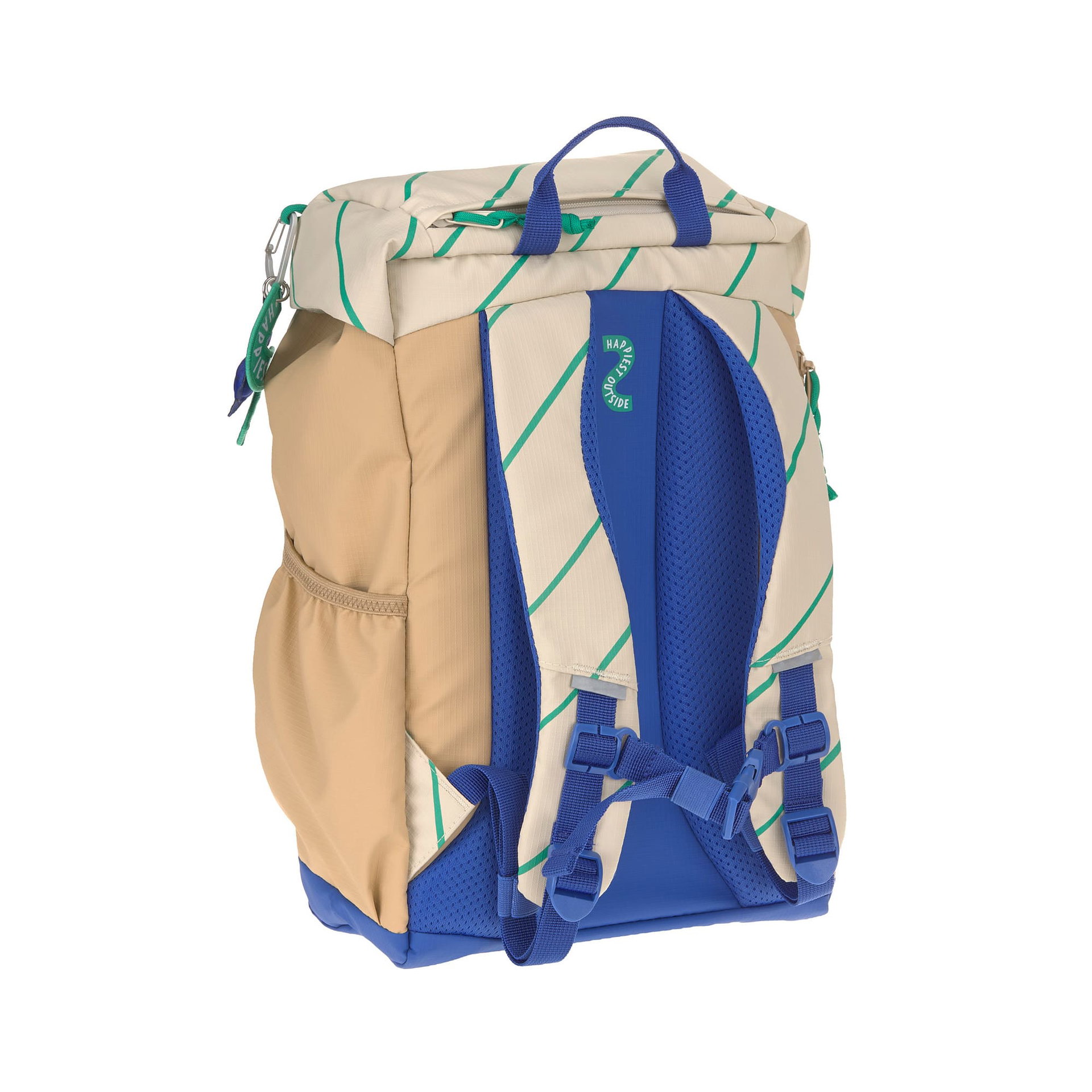 Rucksack, Schultasche, Rückenpolster, Tragegurte, Seitentasche