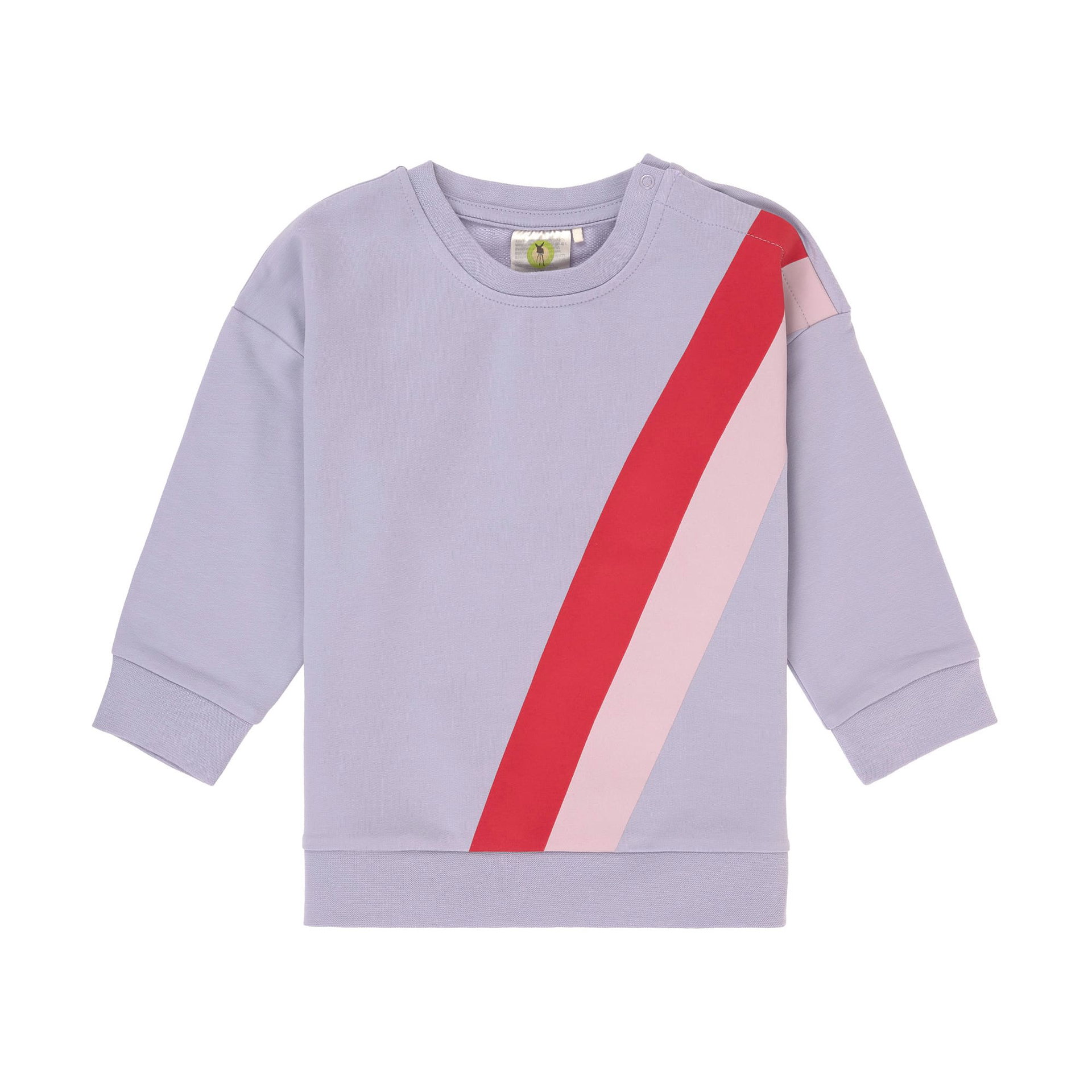 Bild 1 PreOrder 2026 - Kids Sweater GOTS pastel lilac, Bekleidung, T-shirt, Langarm, Ärmel, T-shirt, Pullover, Sweatshirt, Langarm, Ärmel, T-shirt, Pullover, Sweatshirt