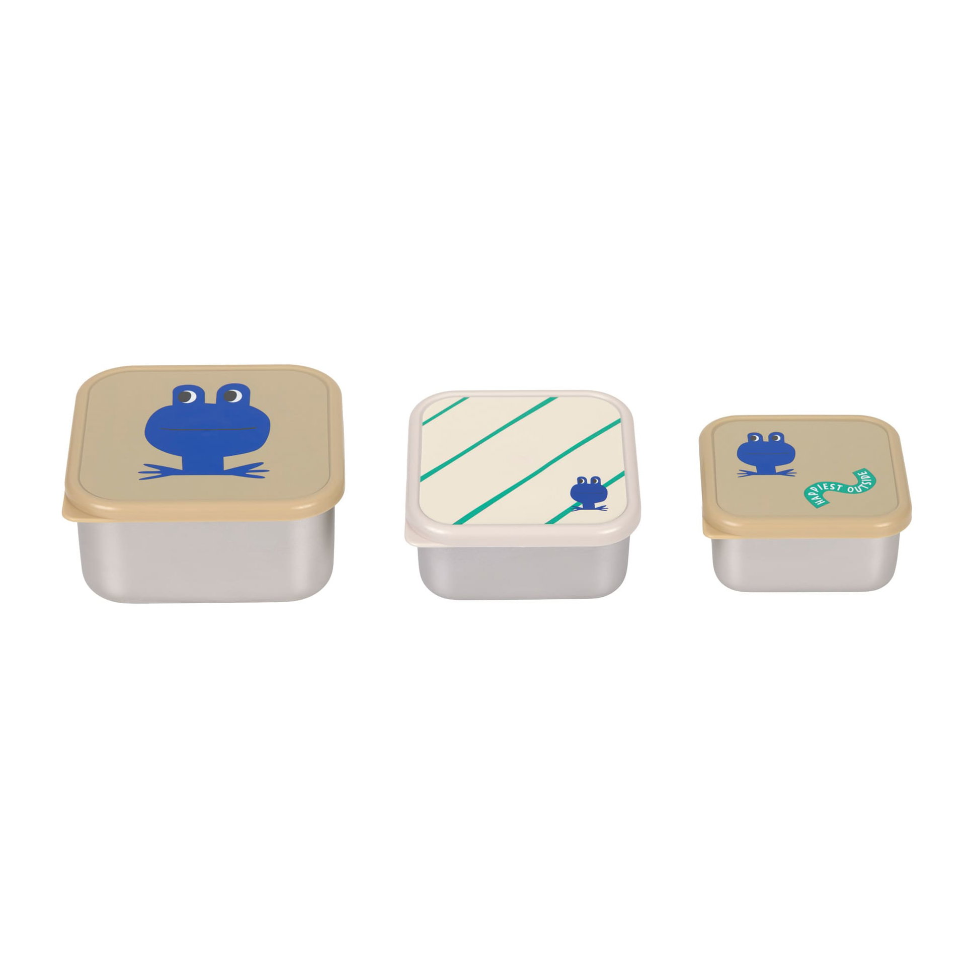 Schachtel, Bento-Box, Keksdose, Mini-Behälter, Frosch-Design
