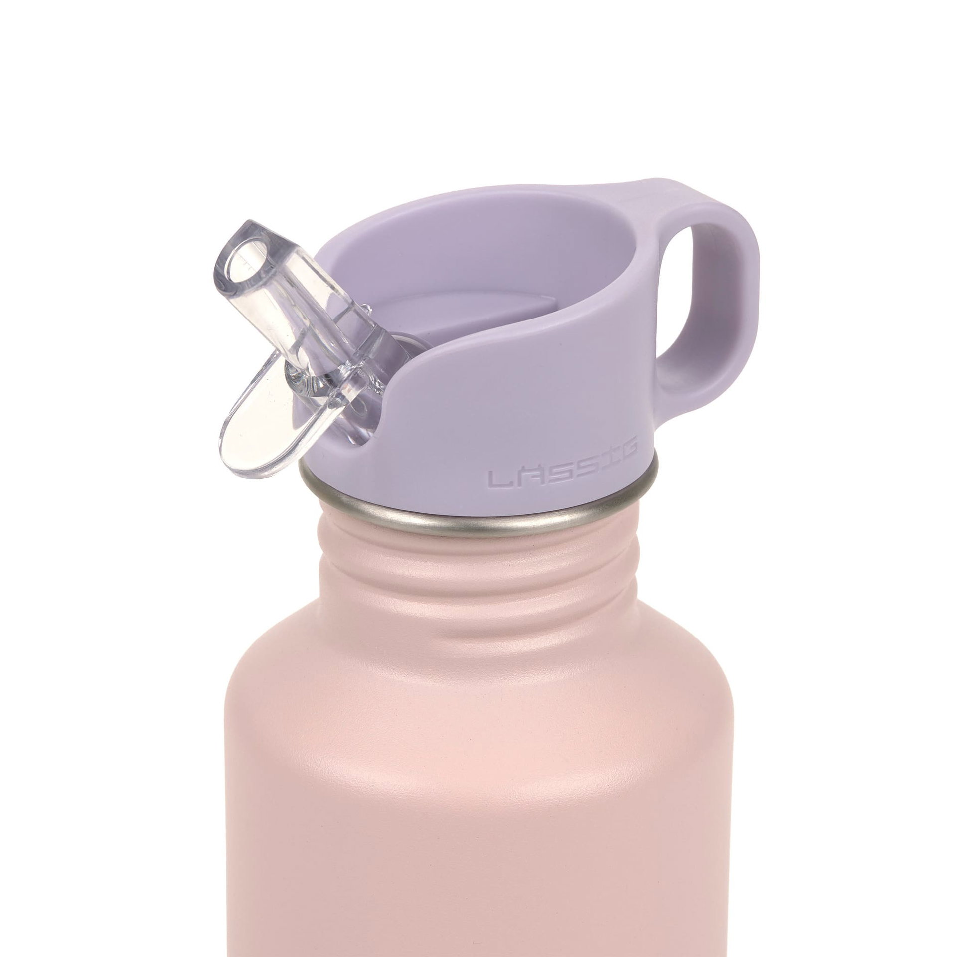wasserflasche, deckel, auslaufsystem, pinkfarbene flasche, kunststoff