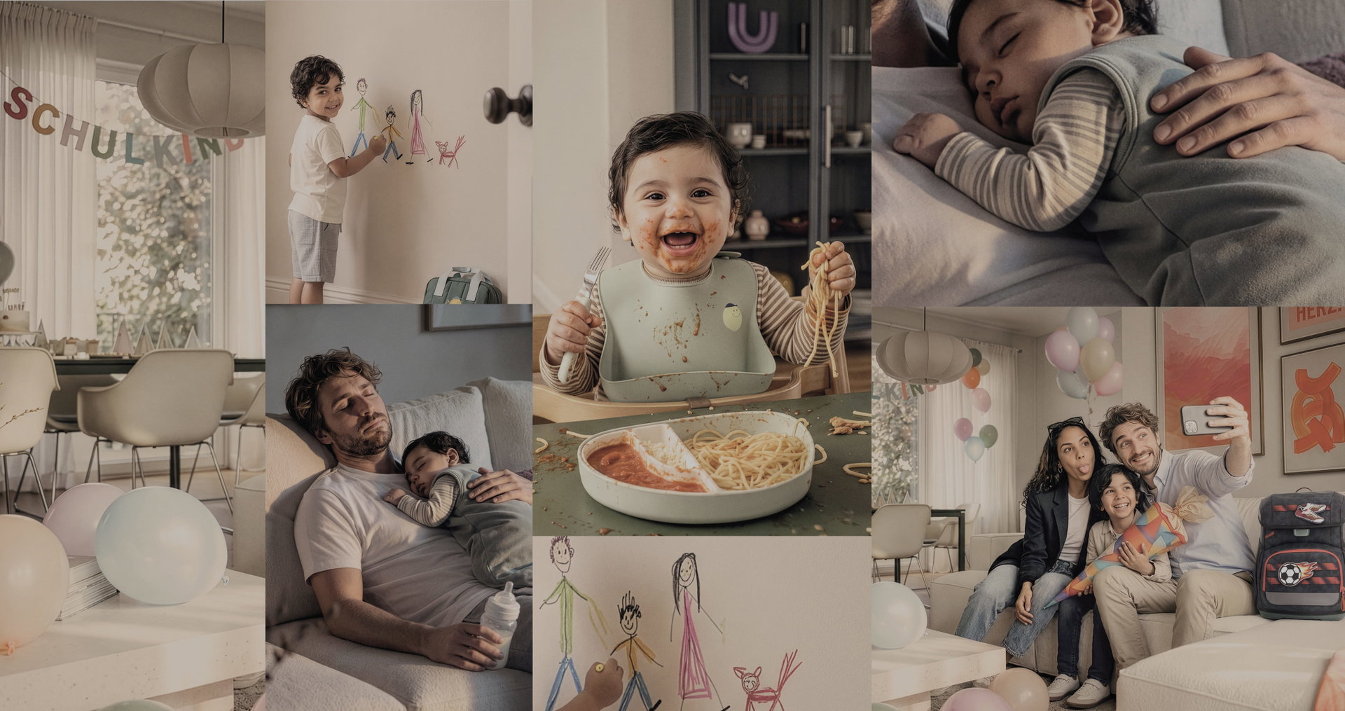 Kinderparty, Baby, Eltern, Lätzchen, Ernährung