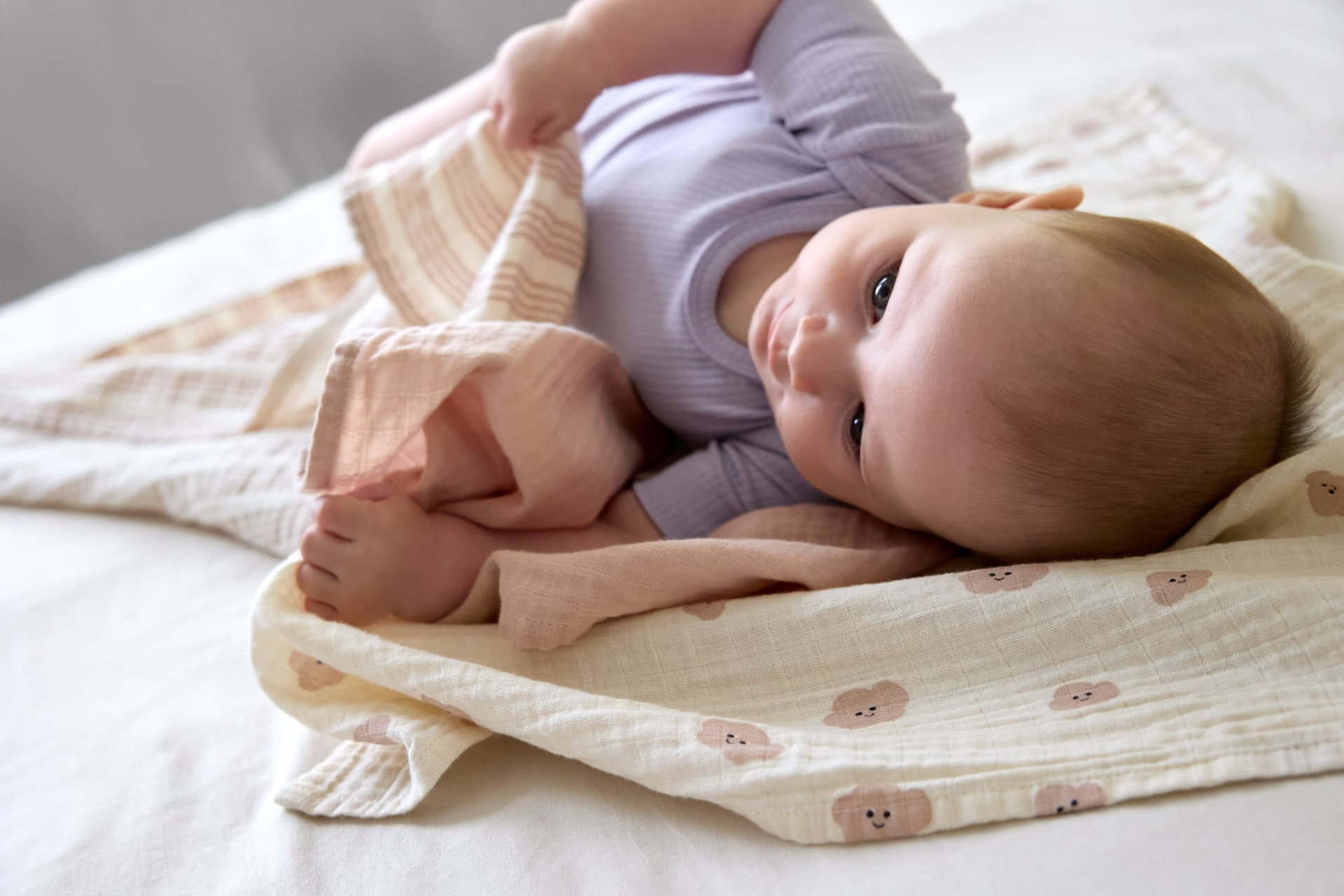 Baby, Person, Decke, Kopf, Gesicht