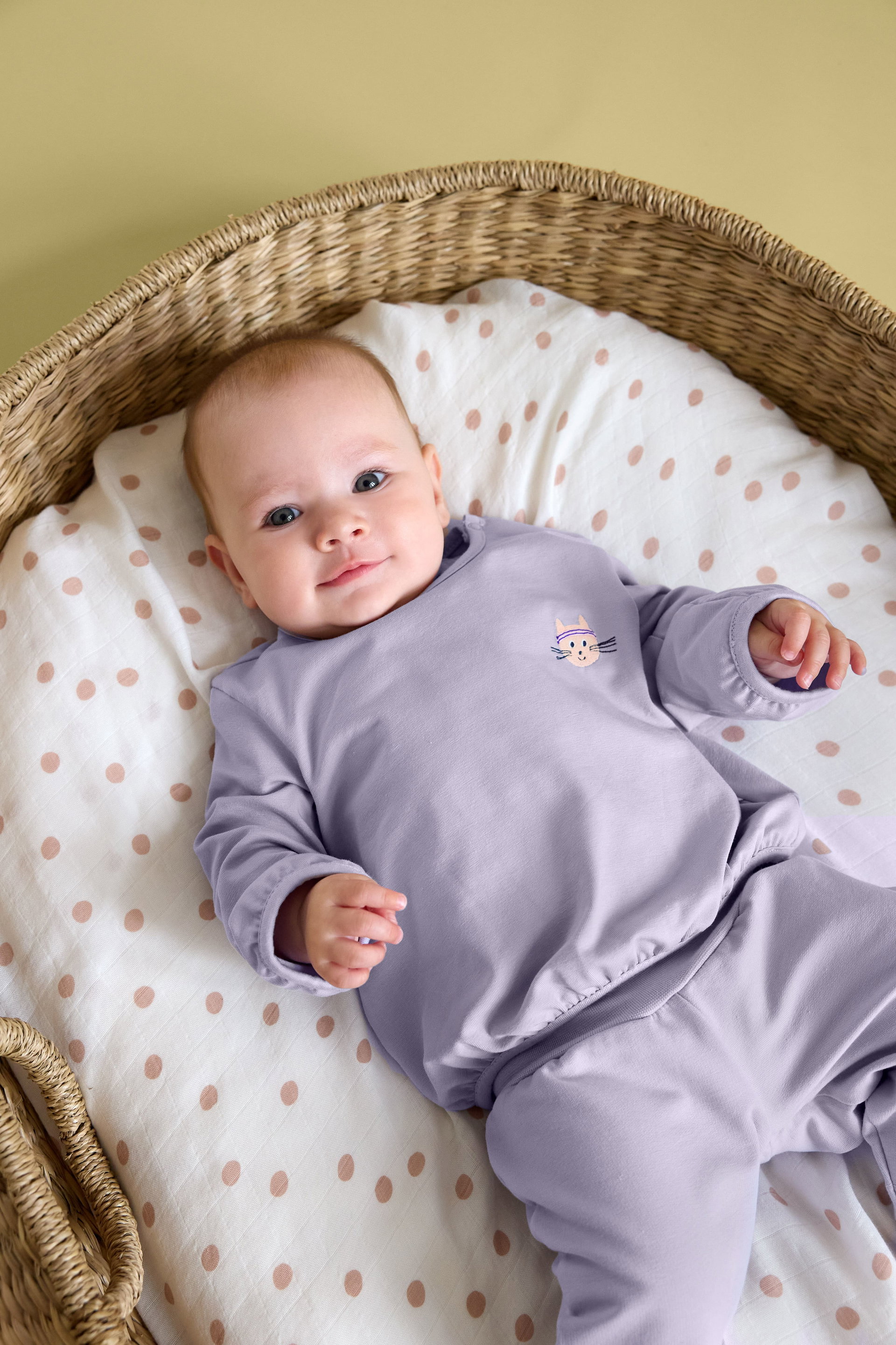 Baby, Person, Gesicht, Portrait, Krippe