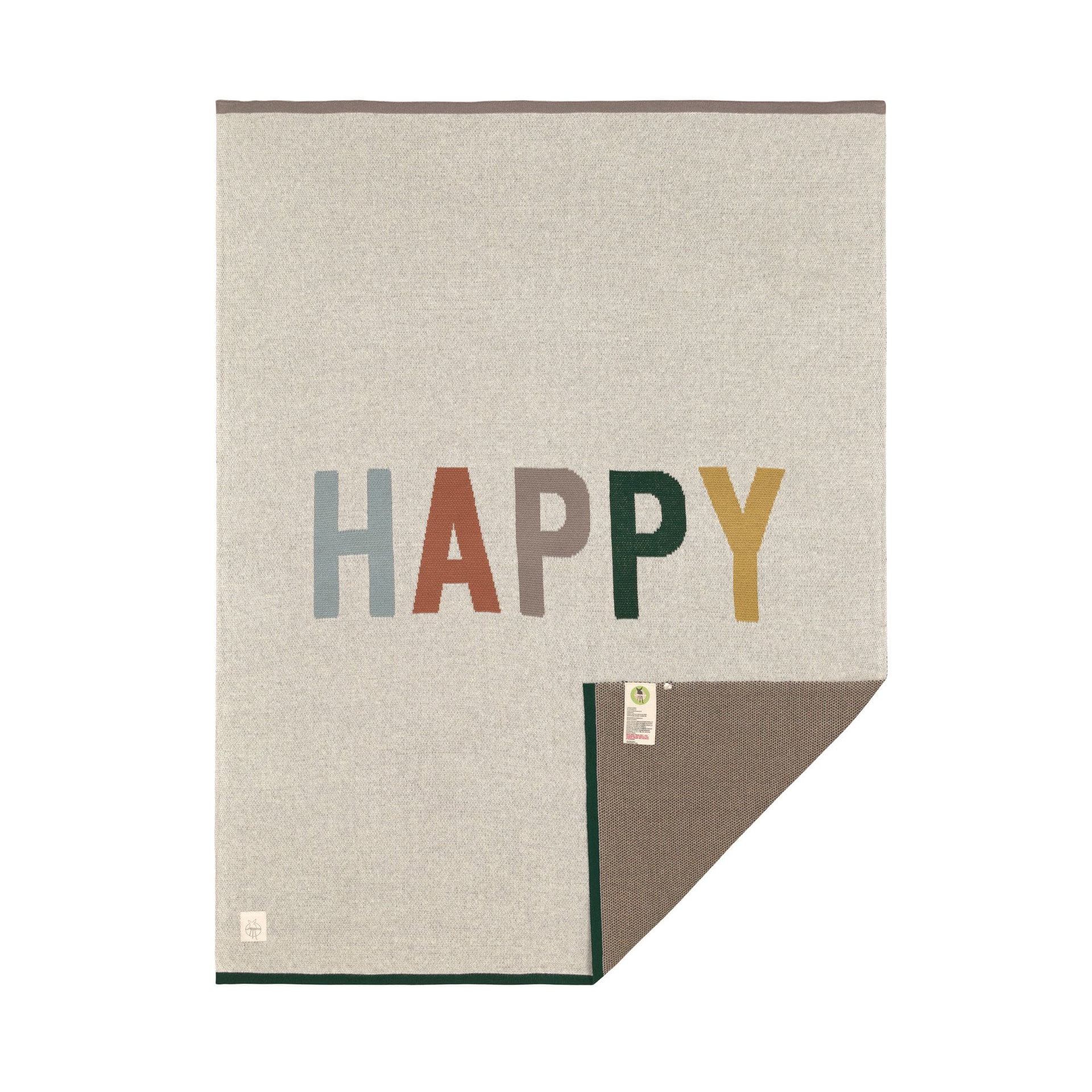 Bild 1 Knitted Blanket GOTS Happy nature,  80 x 100 cm, Dekoration für Zuhause, Teppich, Dekoration für Zuhause, Teppich, Dekoration für Zuhause, Teppich
