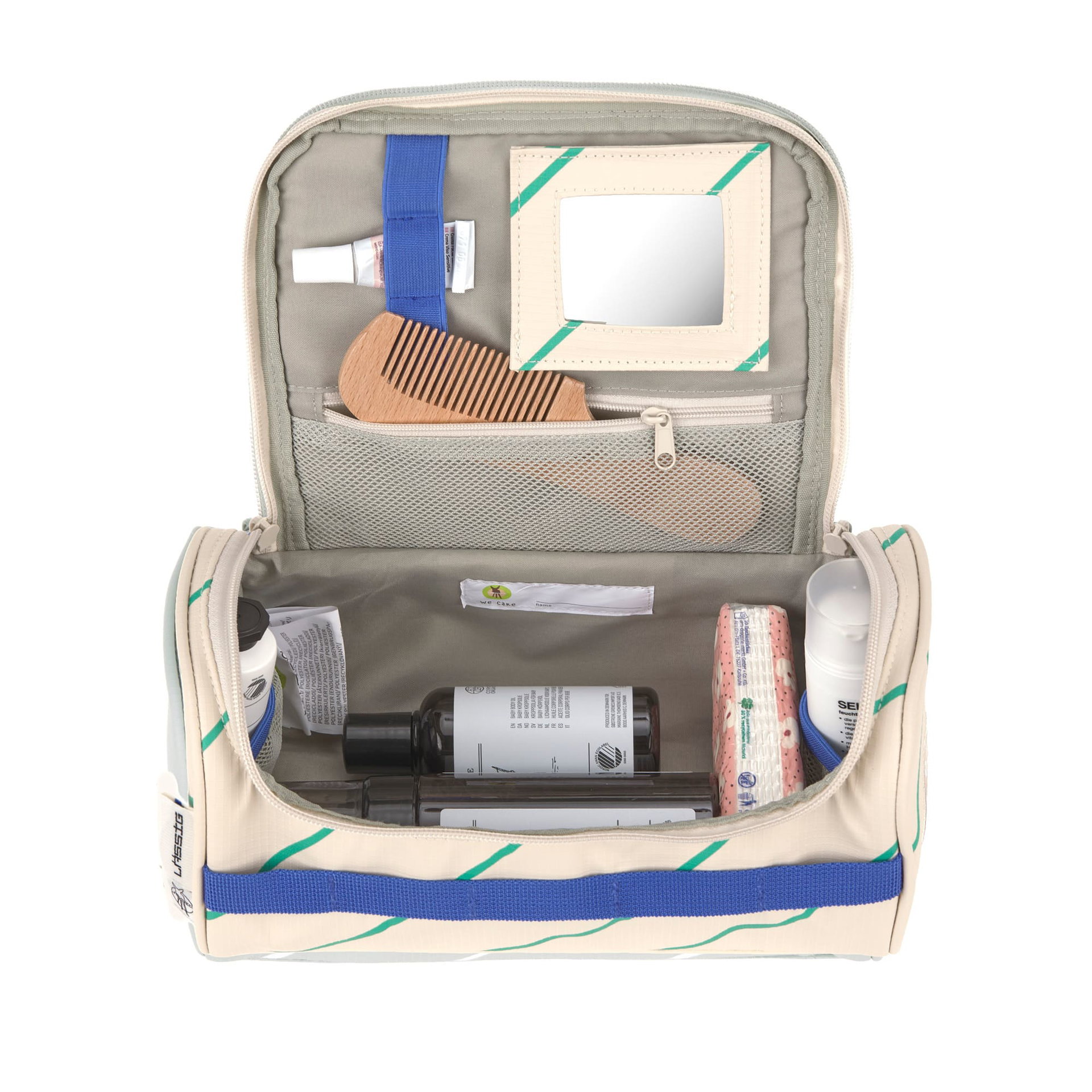 Schminktasche, Kulturbeutel, Aufbewahrung, Kompakter Organizer, Reisezubehör