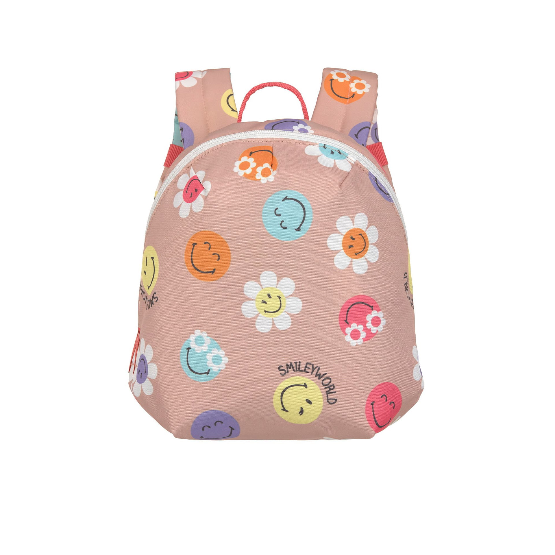 Rucksack, Kinder Rucksack, Smiley Muster, Süßes Pink, Daisy Muster